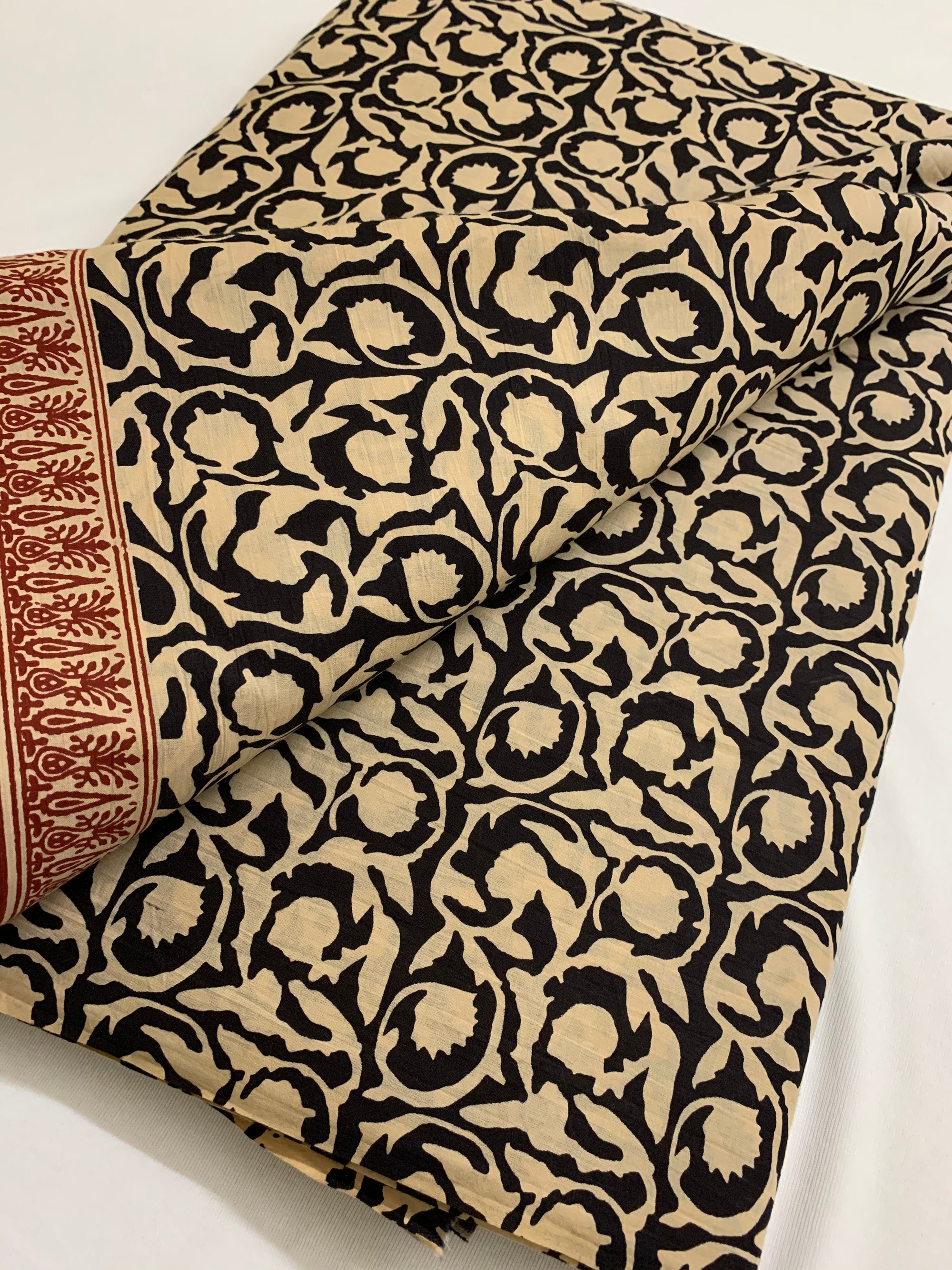 Printed cotton fabric
