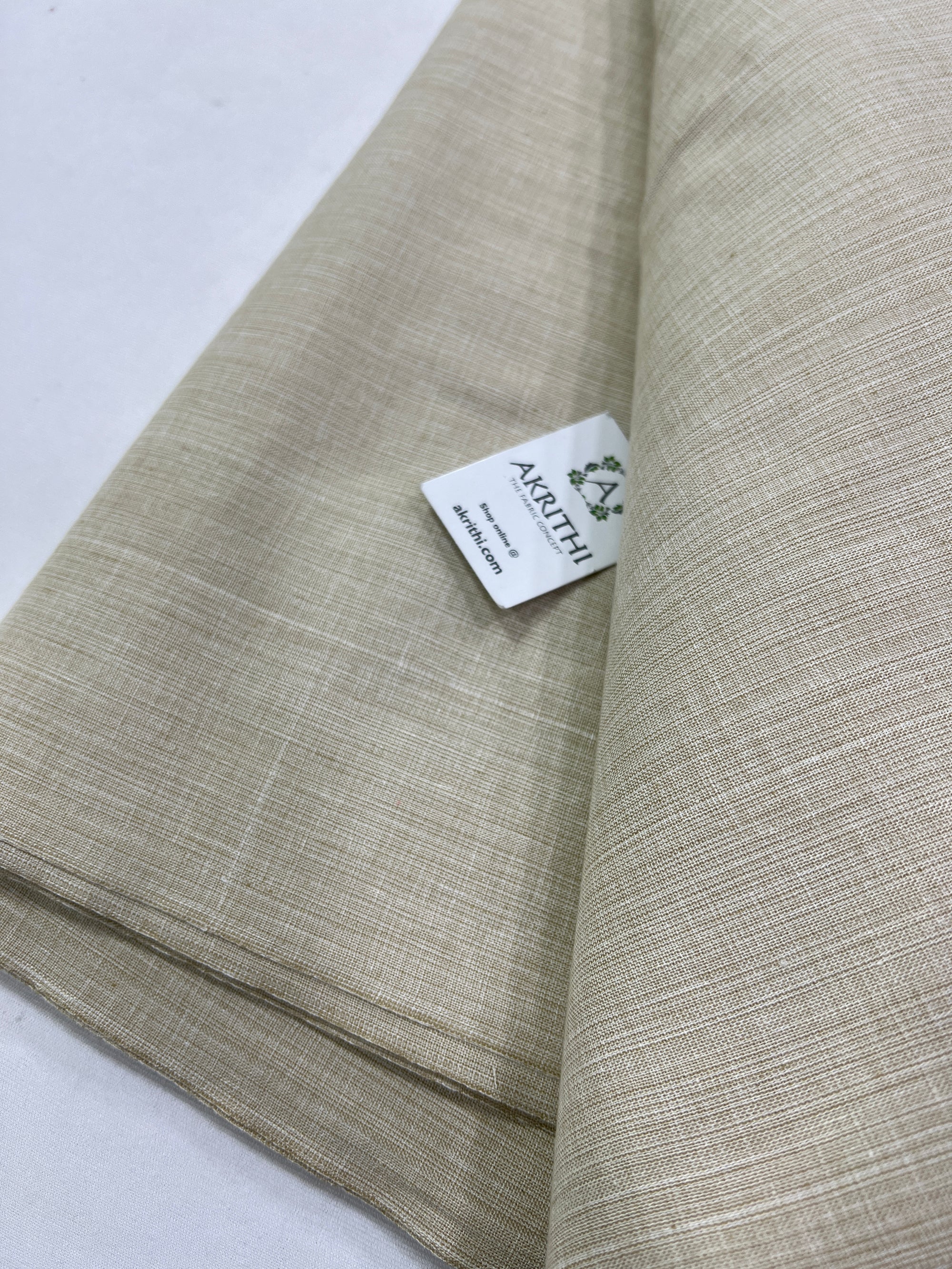 Plain cotton fabric