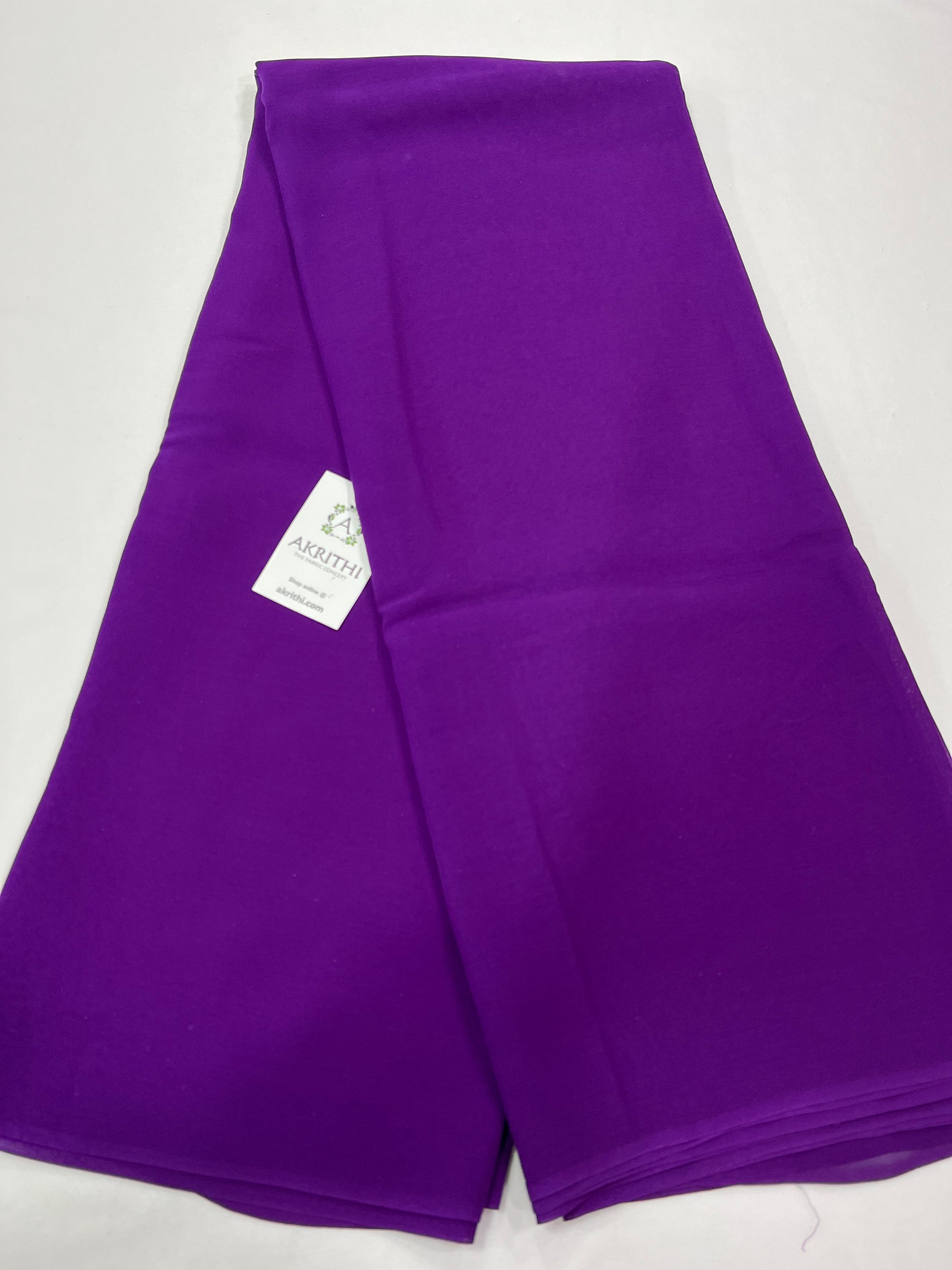 Pure silk crepe saree