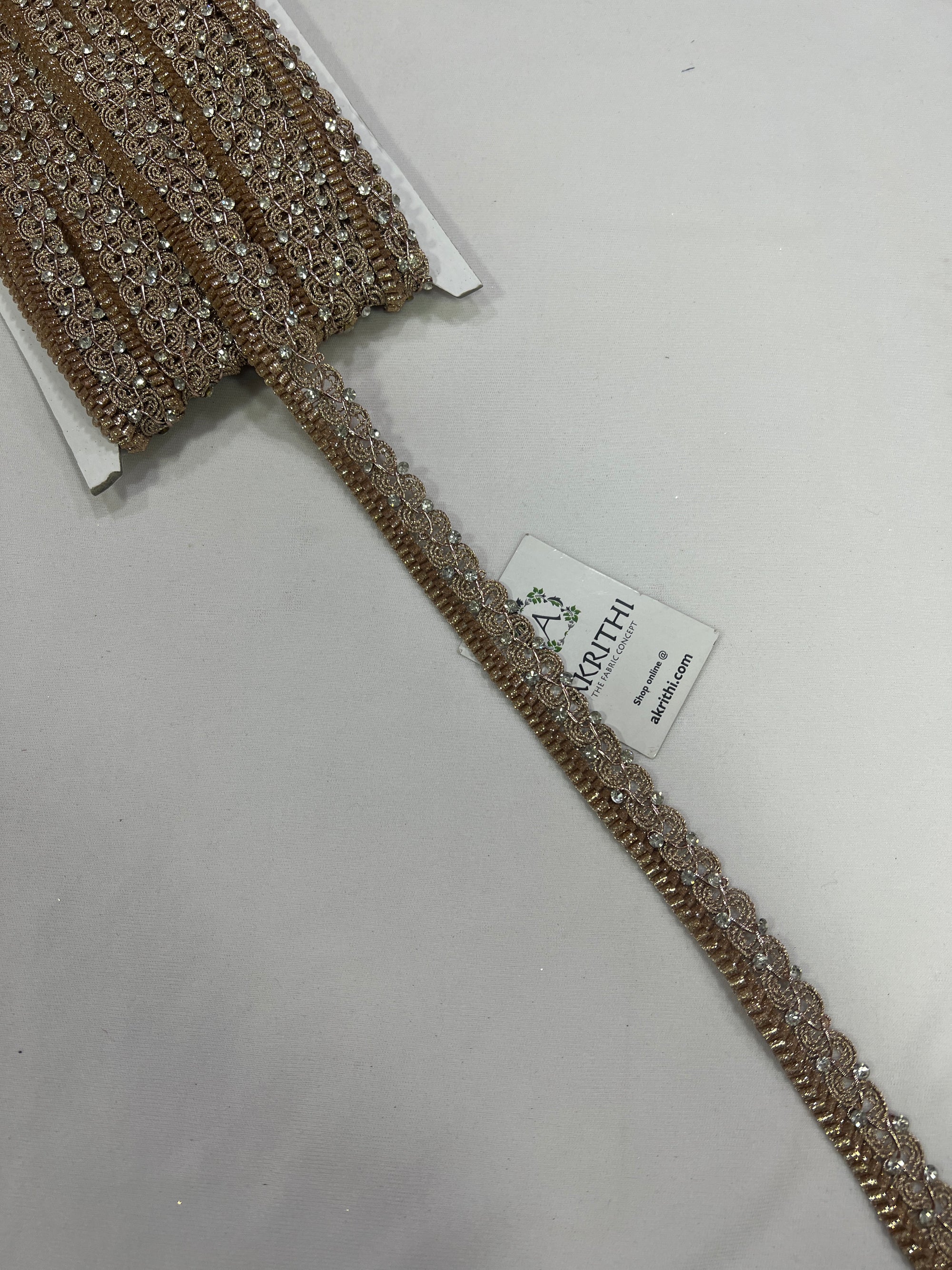 Embroidered lace 9 metres roll