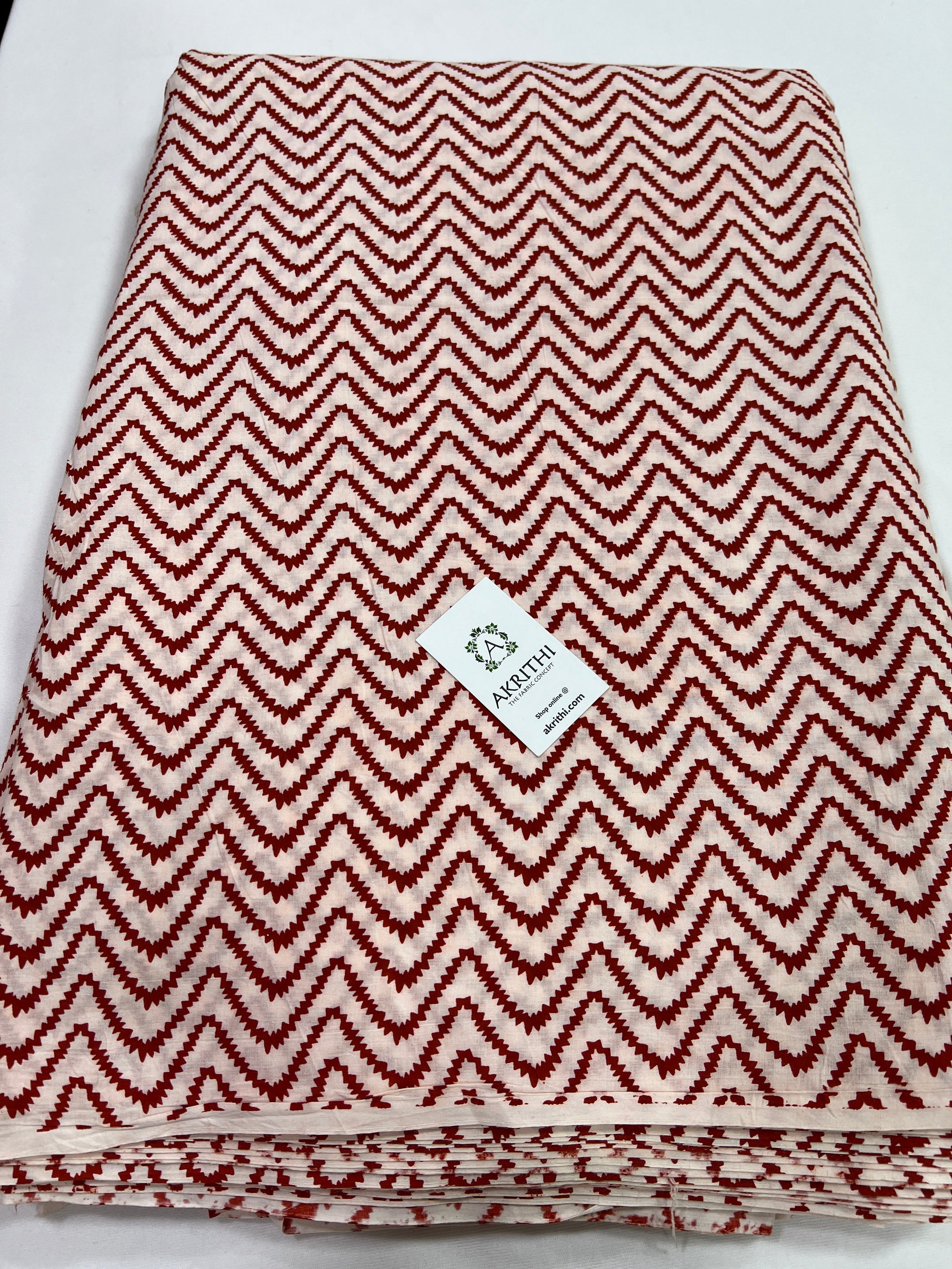 Printed pure cotton fabric