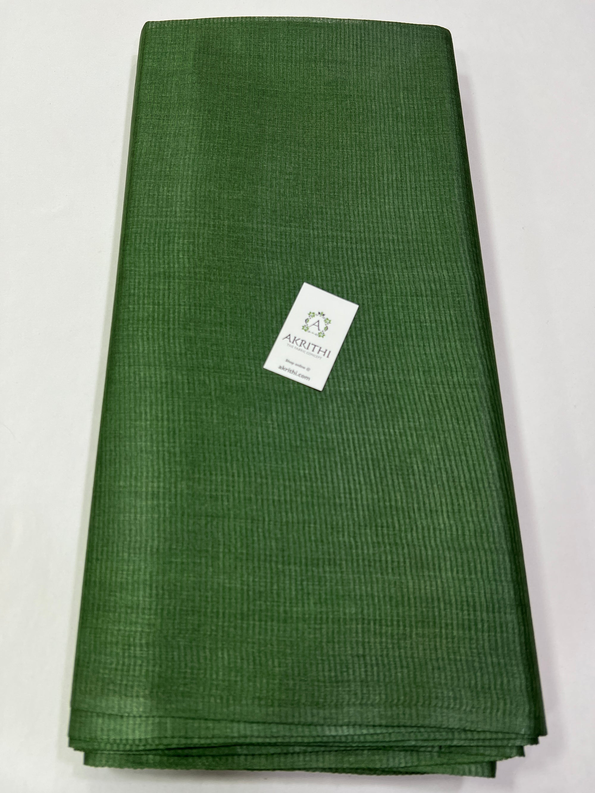 Striped Pure Tussar silk fabric