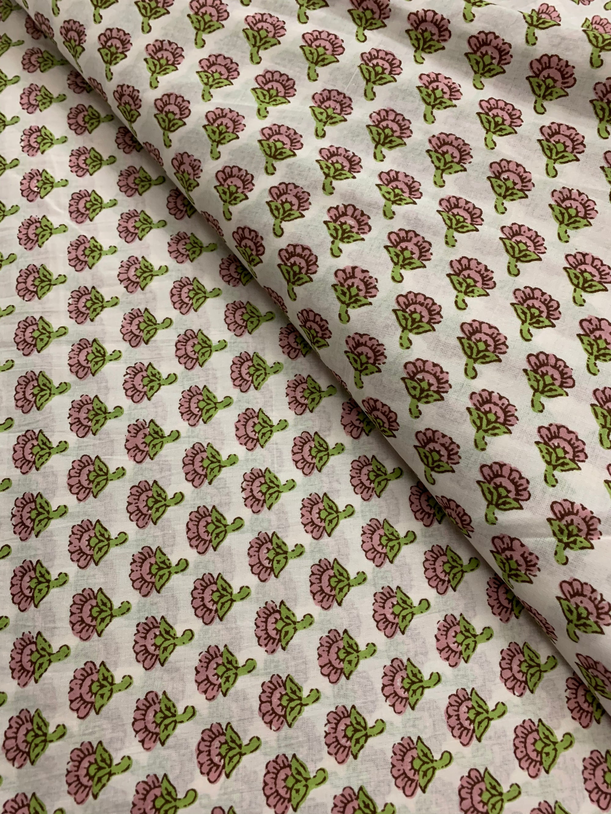 Printed cotton fabric 1.5 metres cut