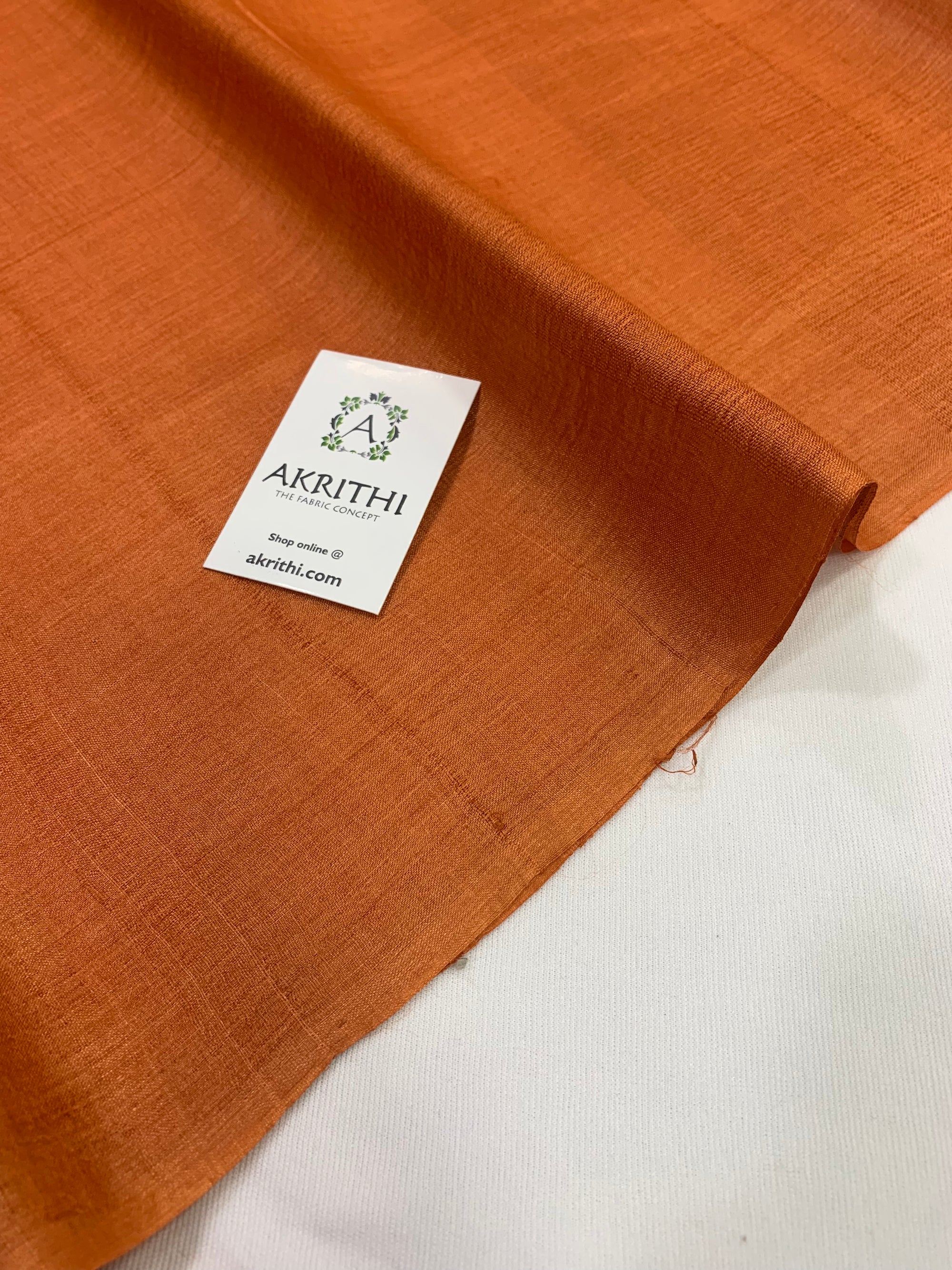 Pure Tussar silk fabric