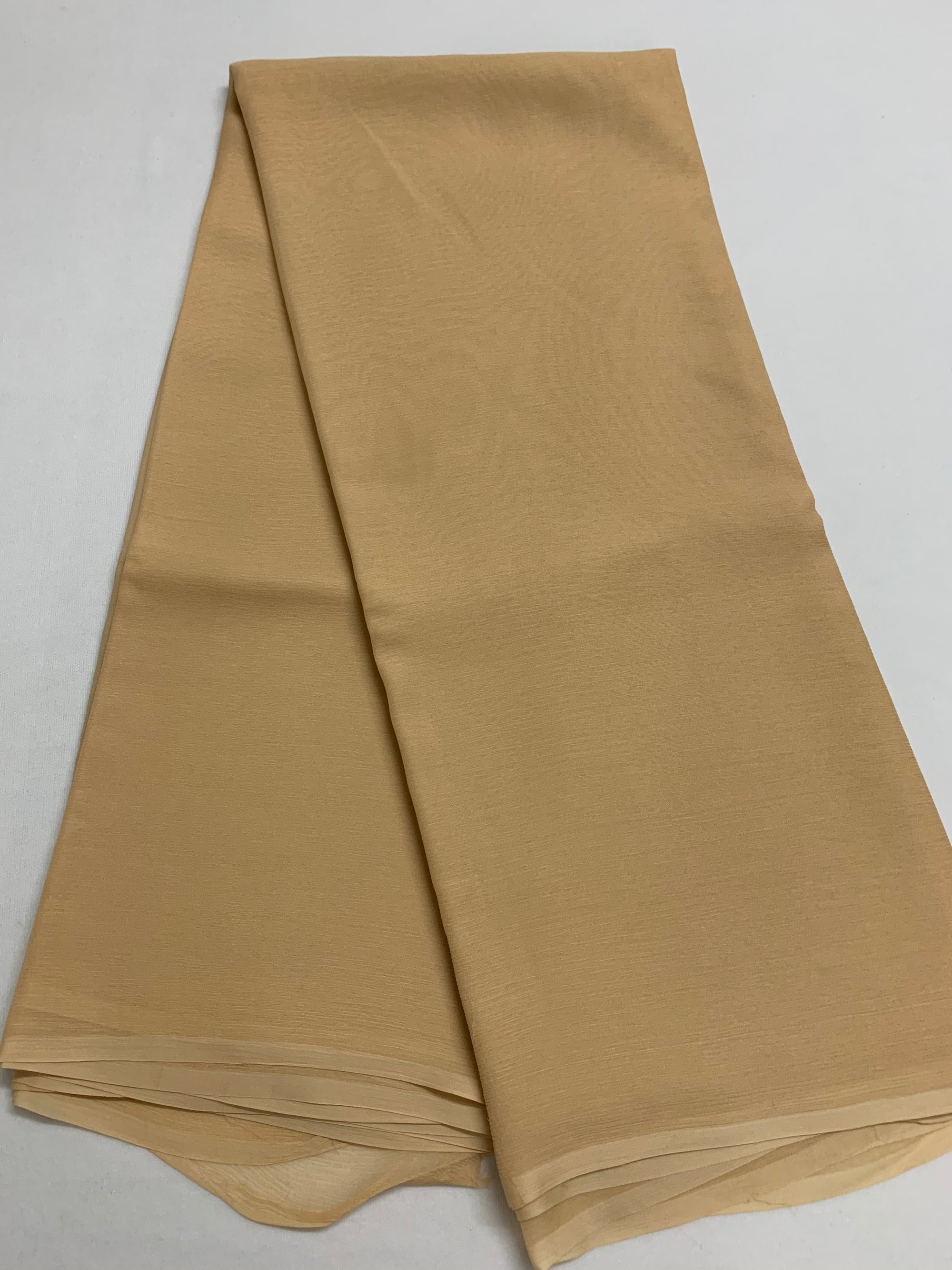 PLATINUM PURE SILK CHIFFON SAREE