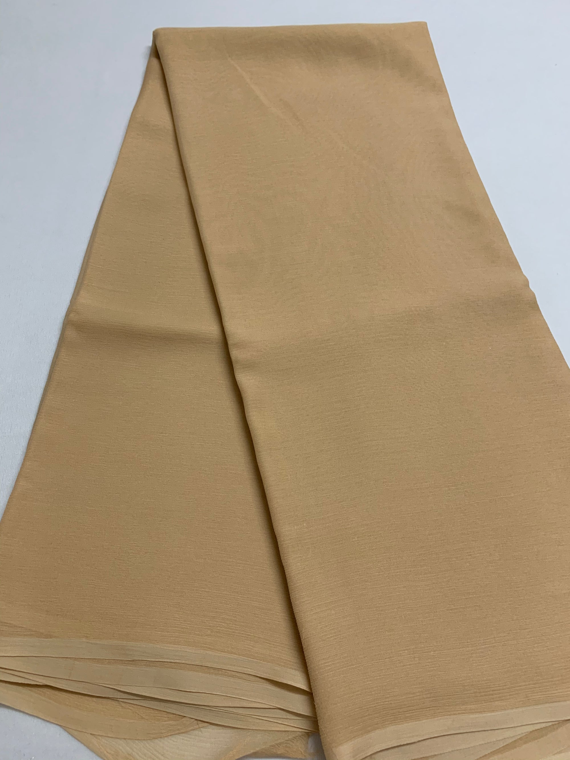 PLATINUM PURE SILK CHIFFON SAREE