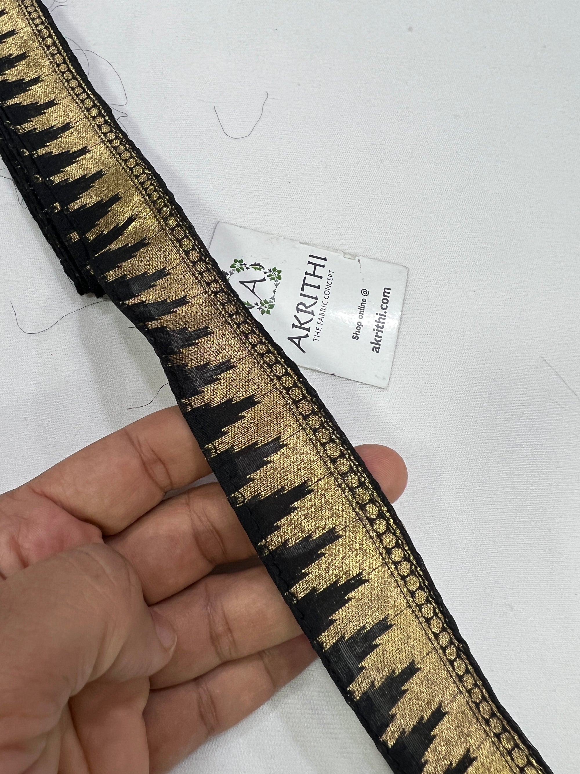 Handloom Banarasi lace 5 metres roll