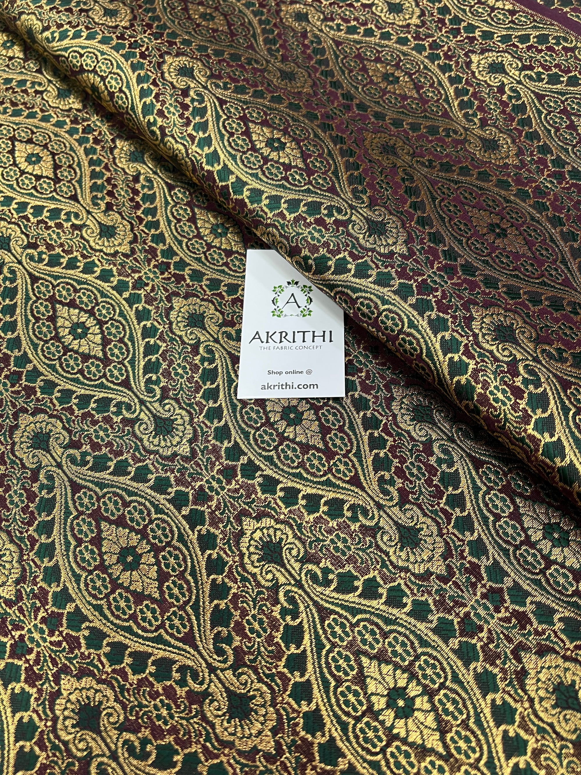 Banarasi brocade fabric