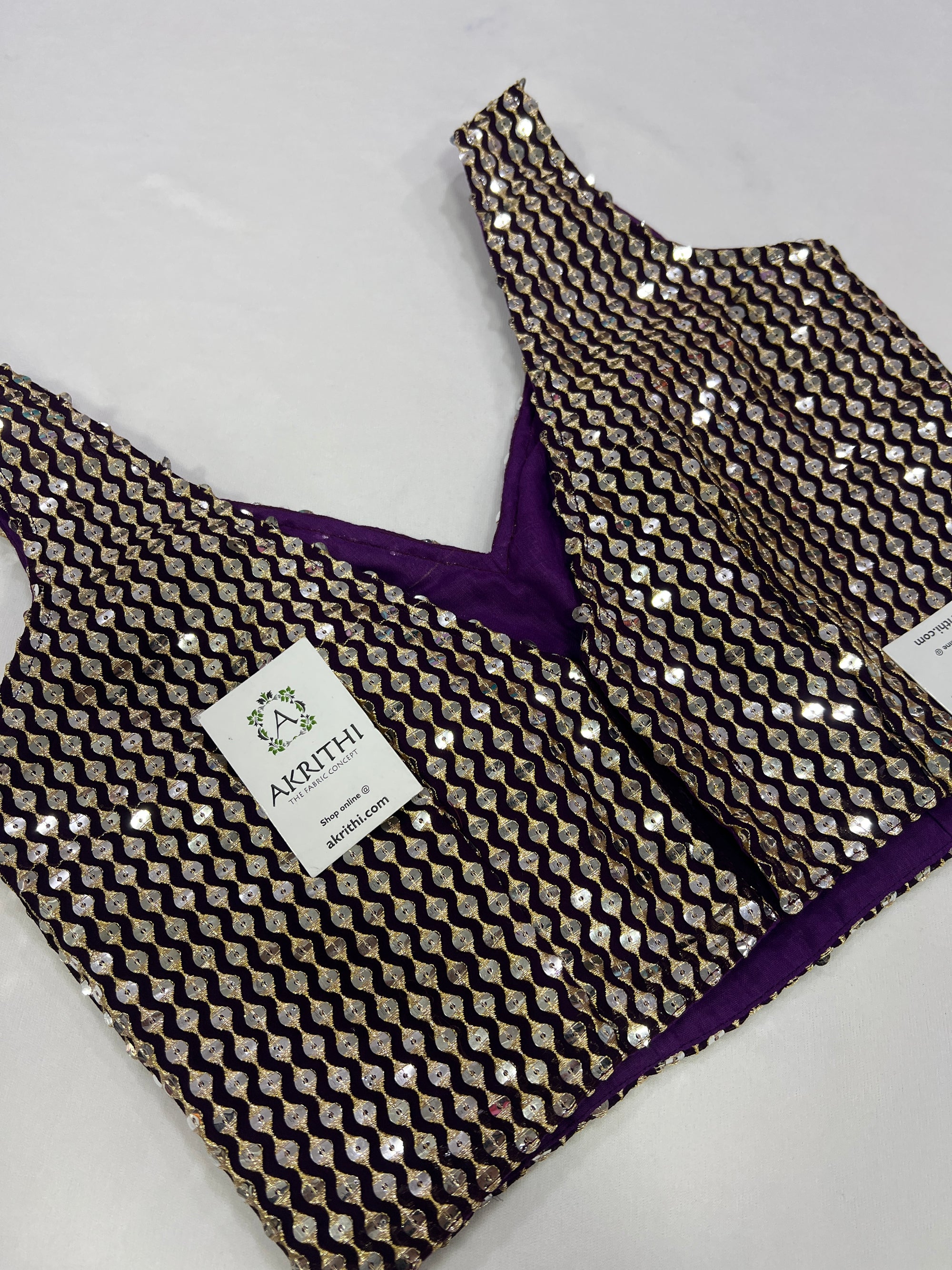 Embroidered Georgette blouse