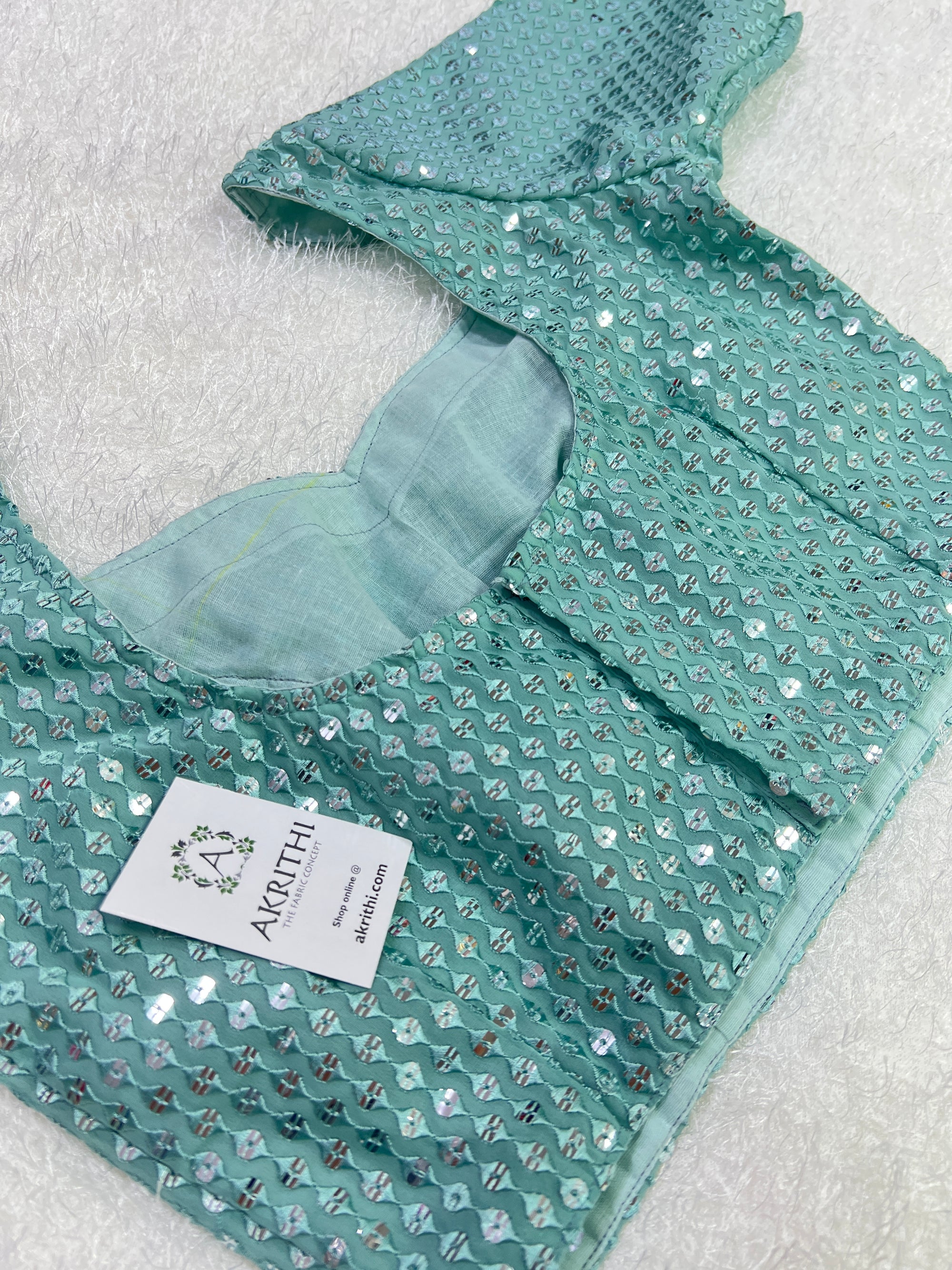 Embroidered Georgette blouse