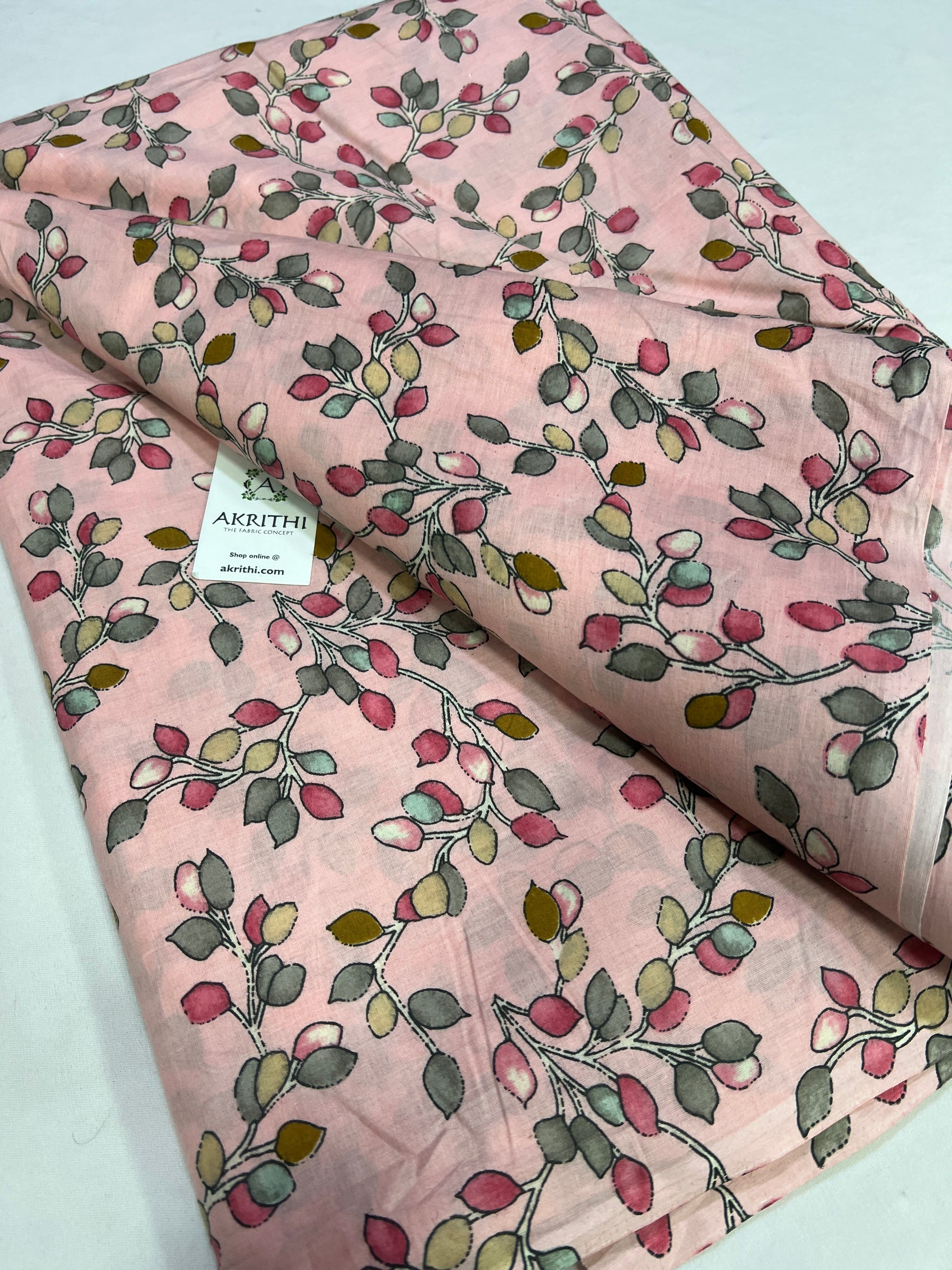 Printed pure cotton fabric