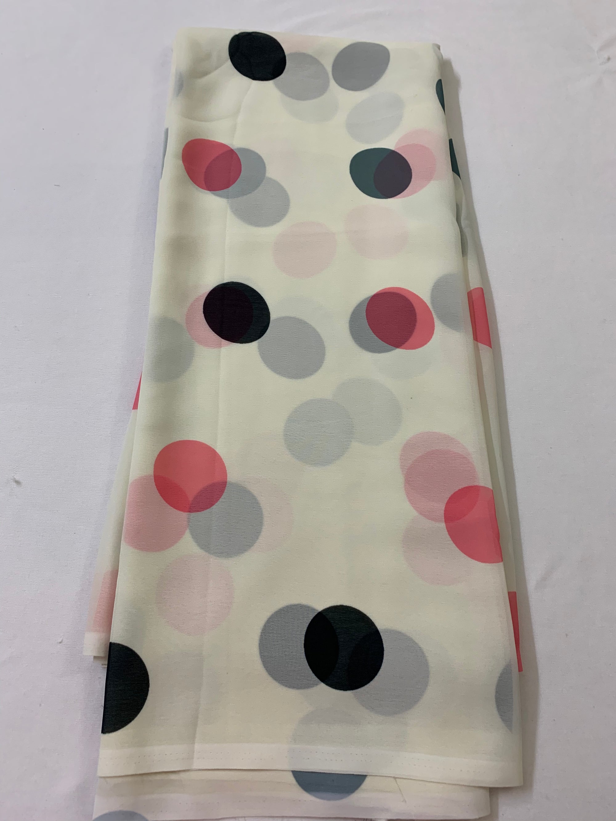 Digital floral Printed georgette fabric