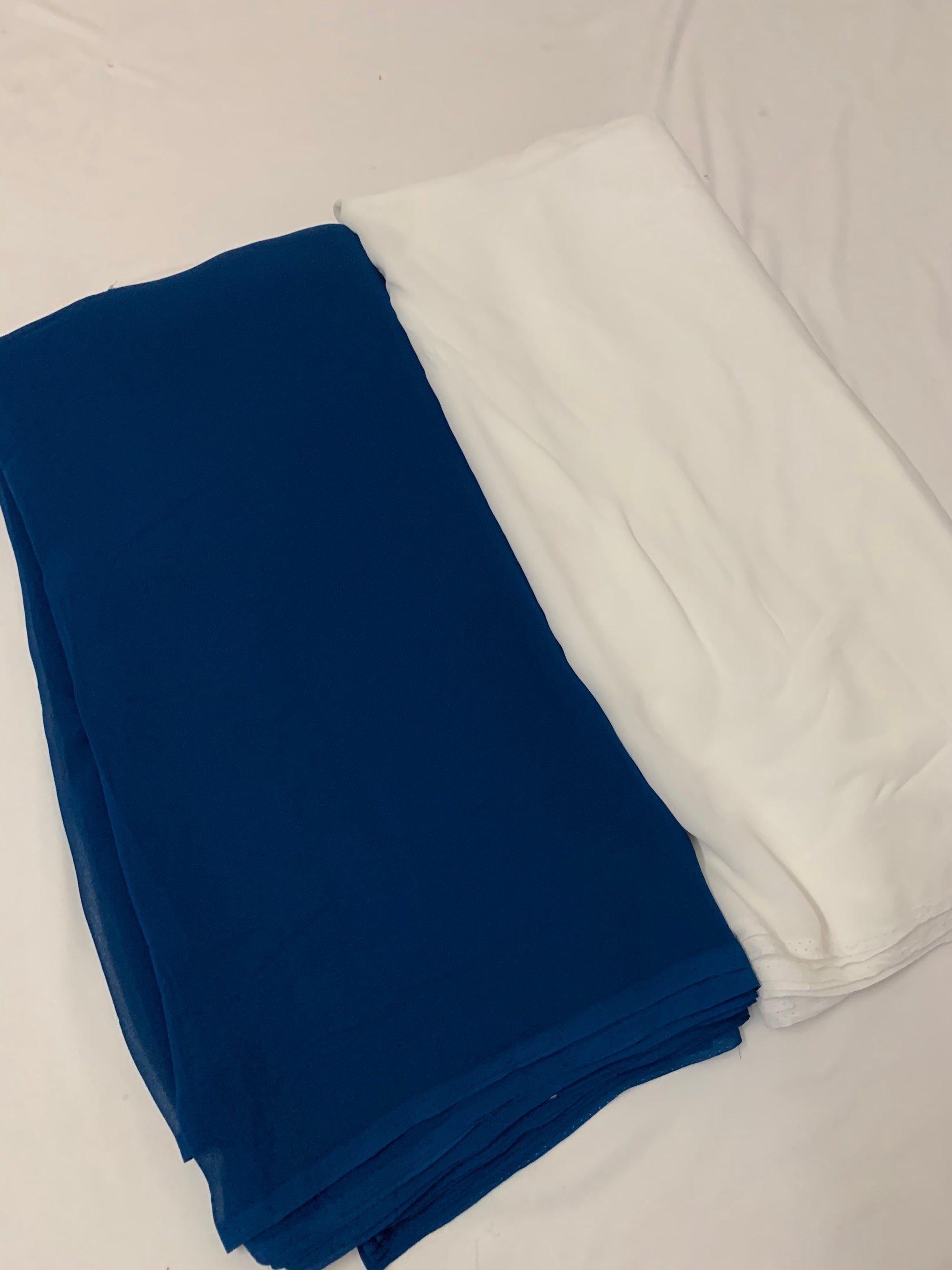 Georgette fabric 2.5 metres