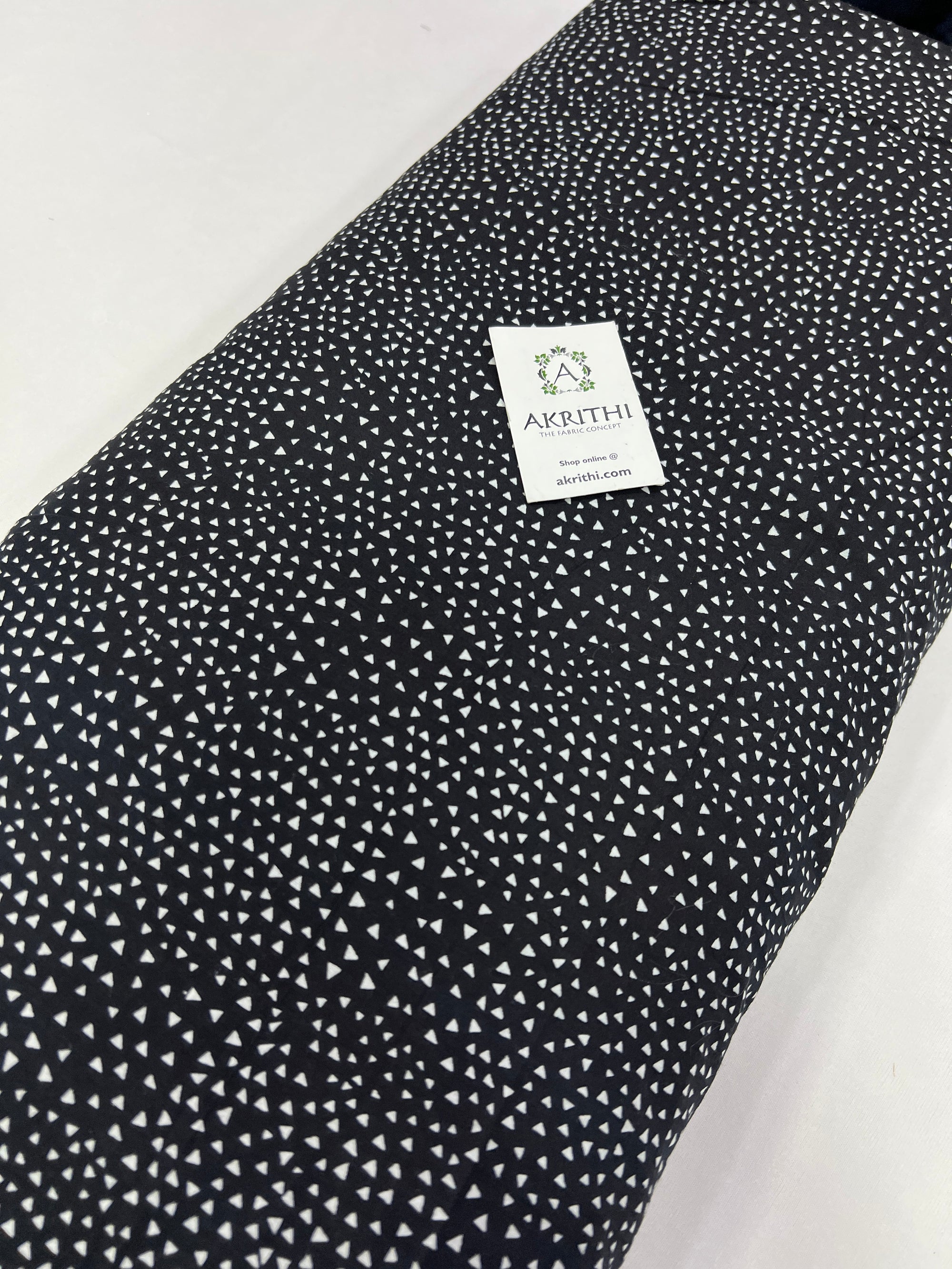 Printed pure cotton fabric