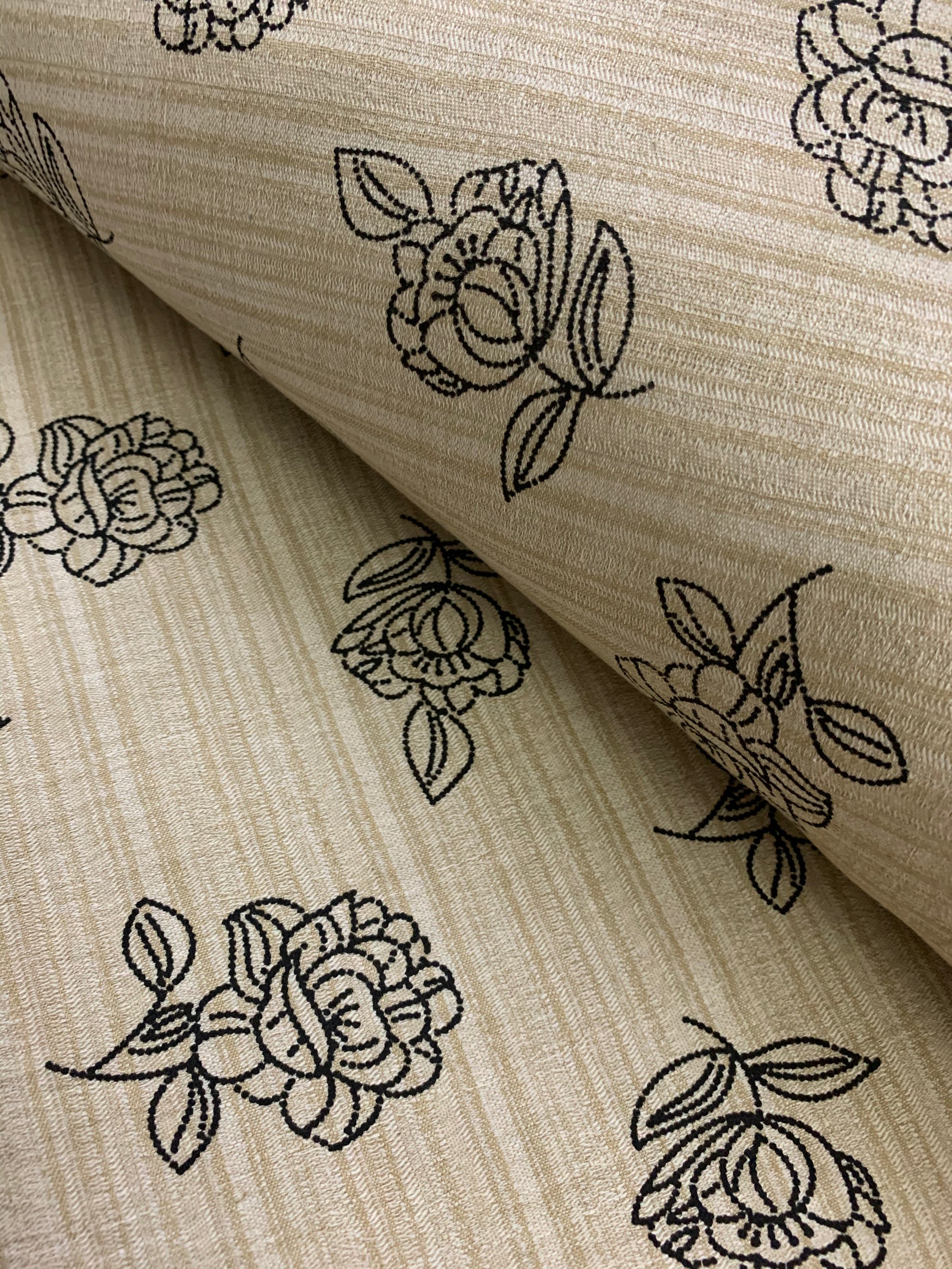 Printed kumbhi pure cotton fabric