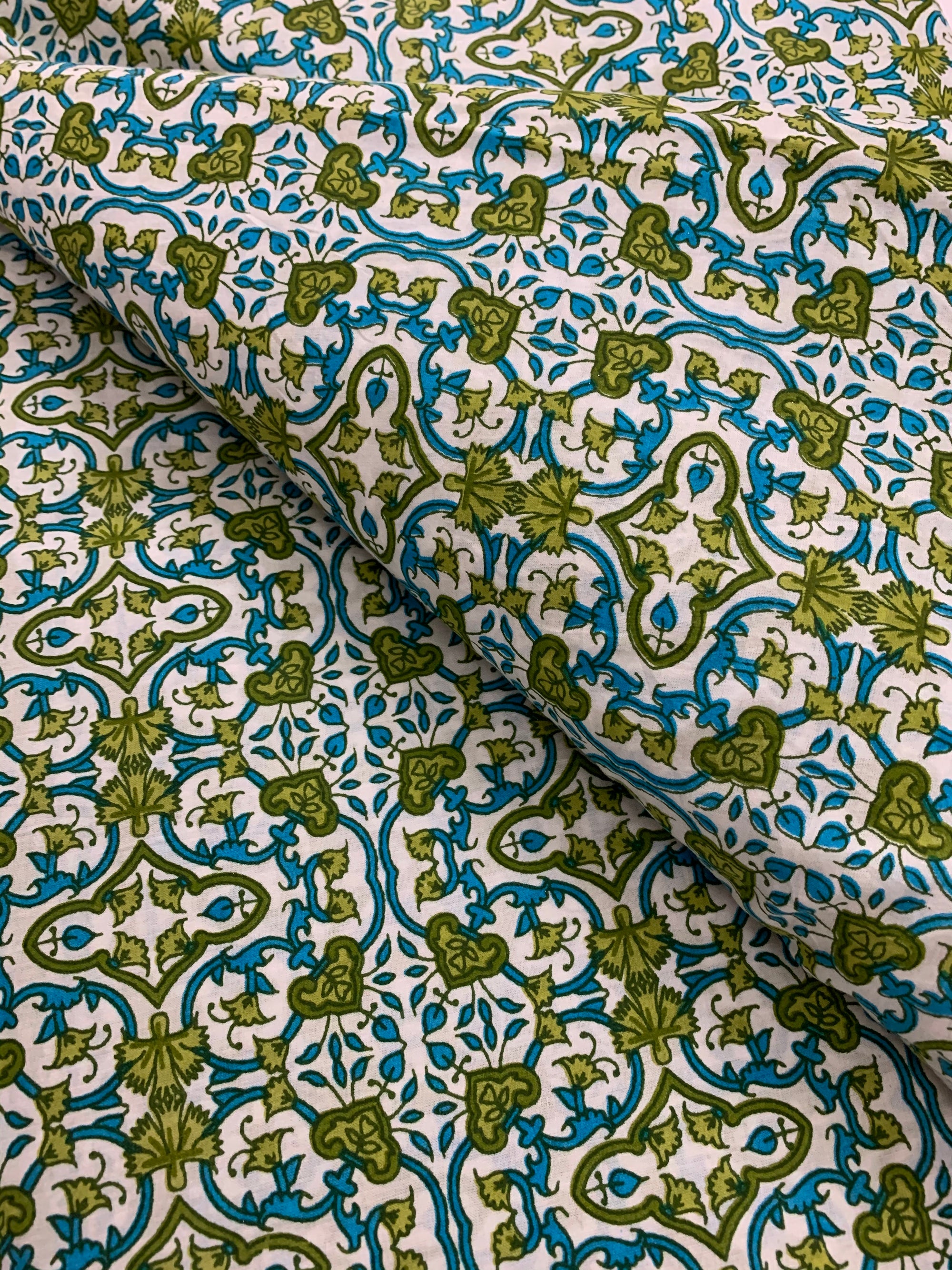 Printed cotton fabric