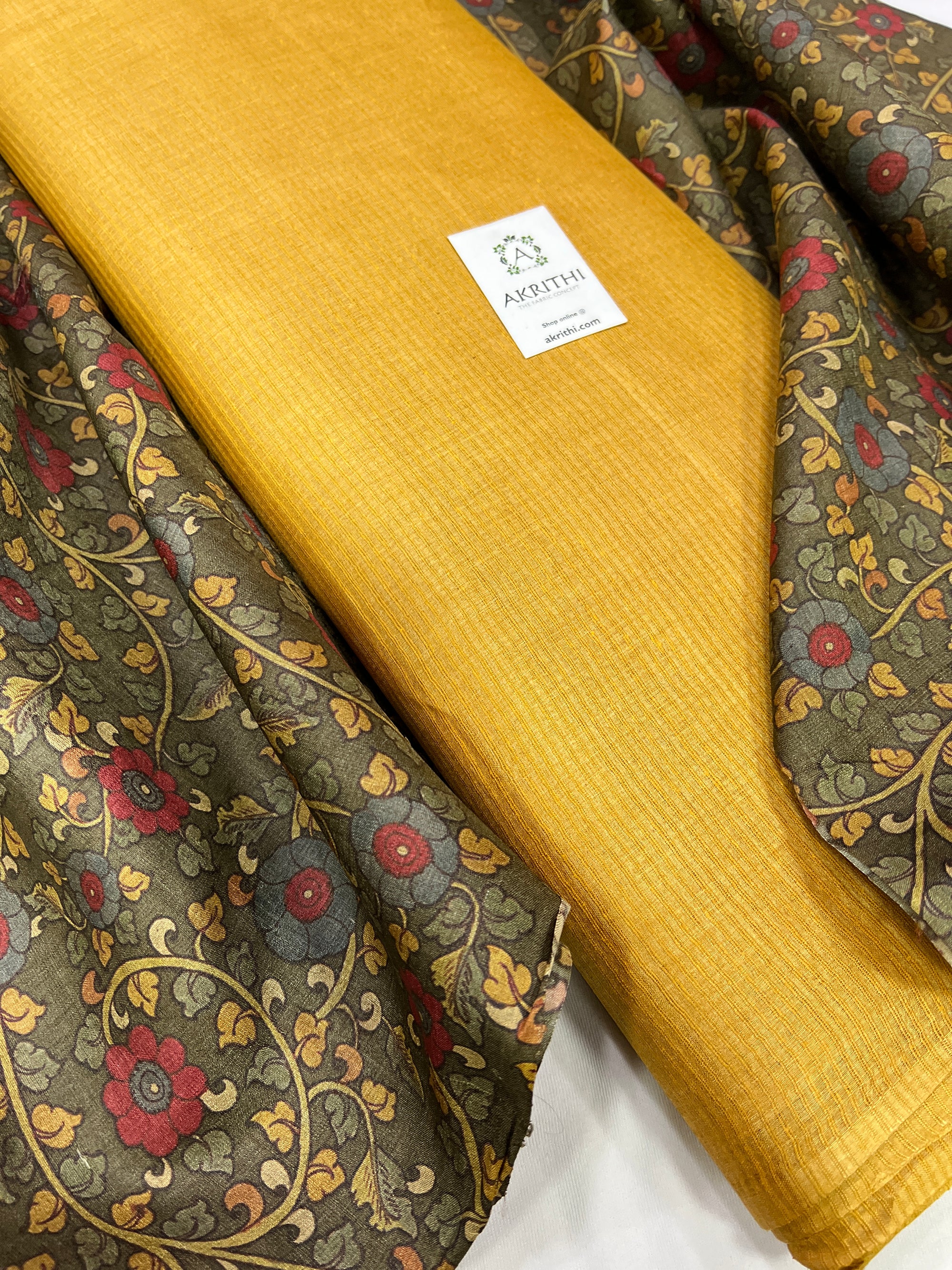 Pure Tusaar silk salwar suit