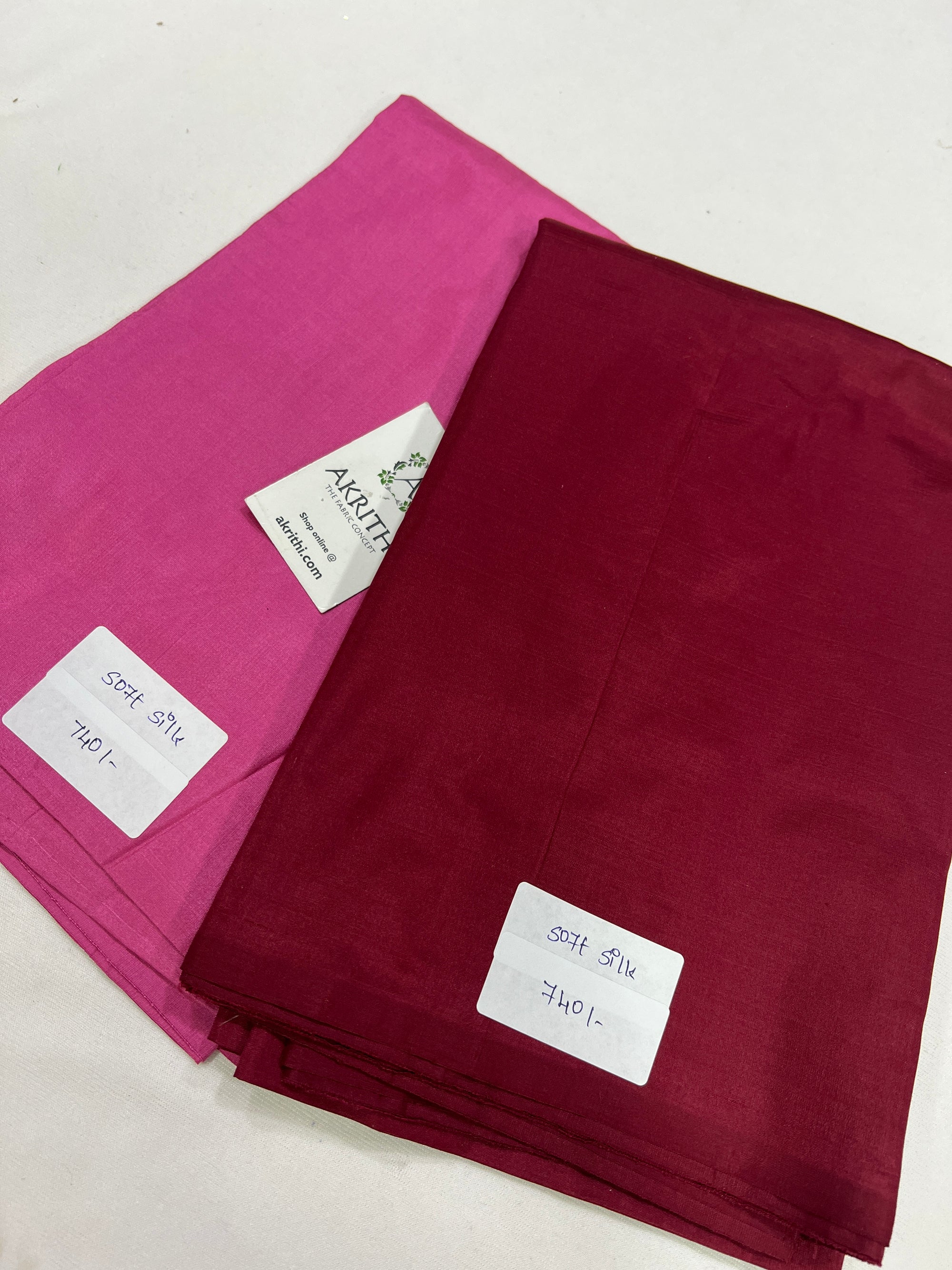 Pure silk kurta (pack of two)