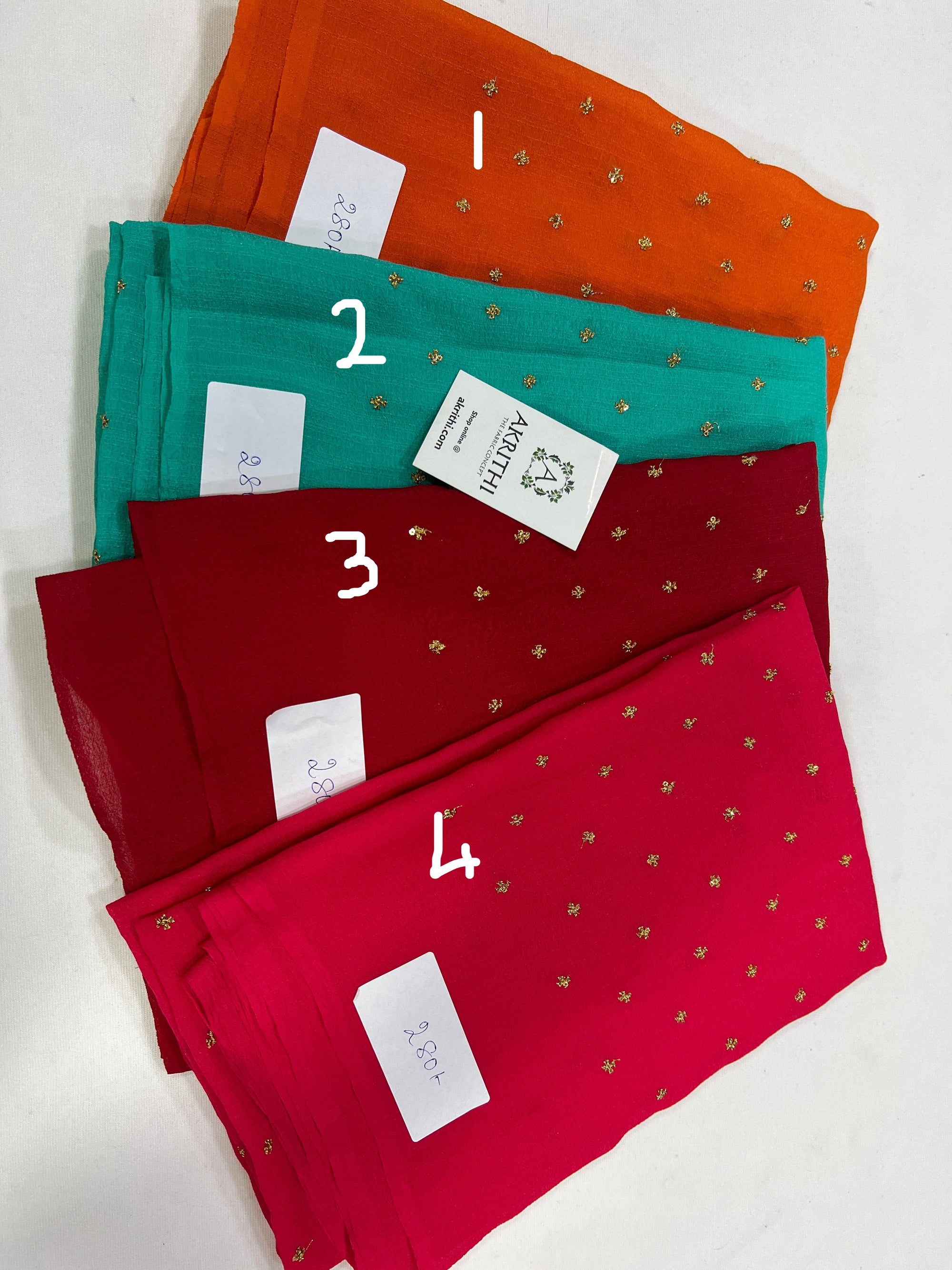 Butti chinon fabric