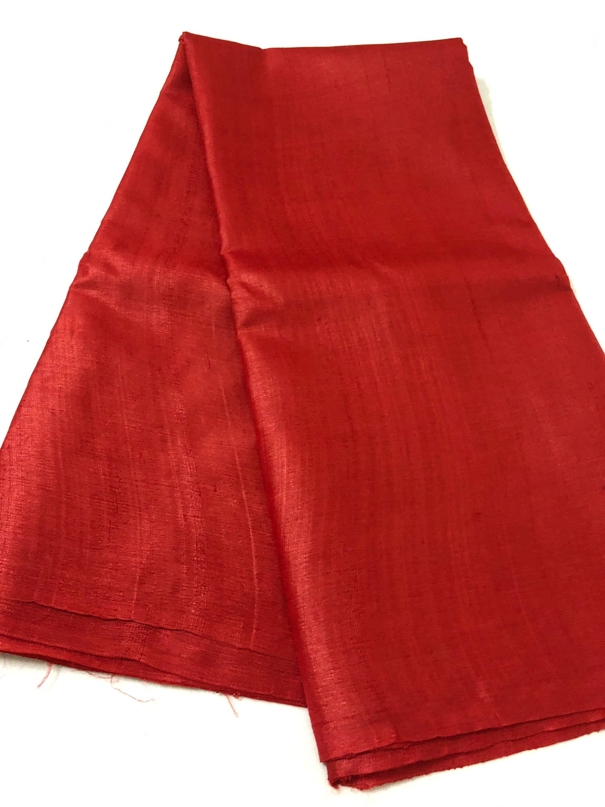 HANDLOOM PURE TUSSAR SILK FABRIC