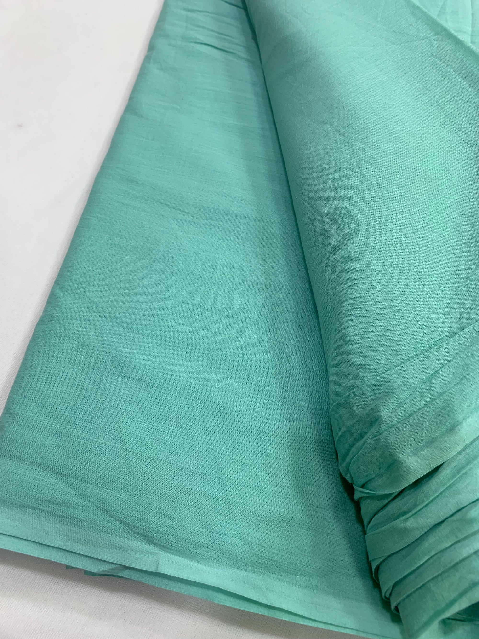 Plain pure mul cotton fabric