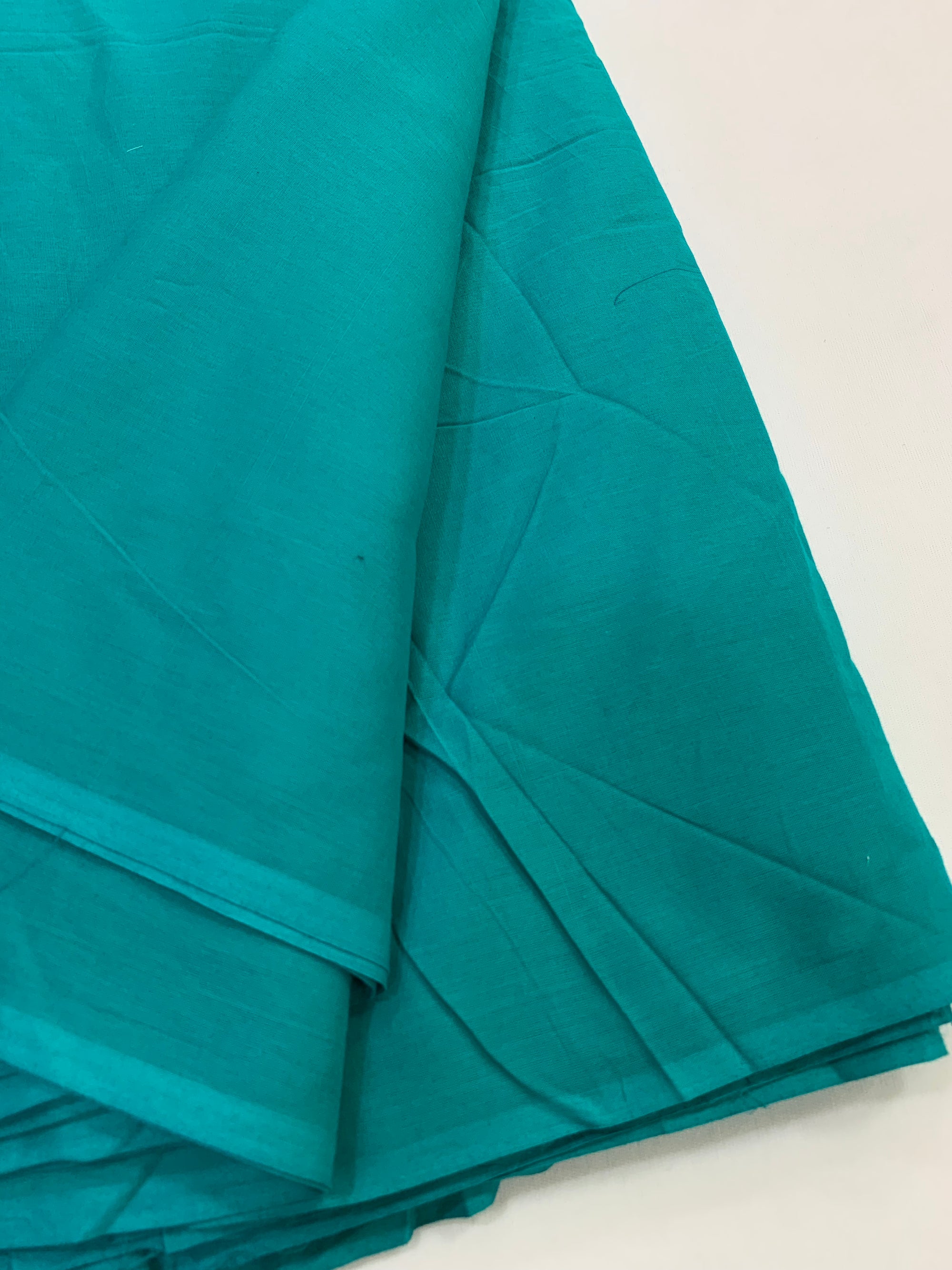 Plain pure mul cotton fabric