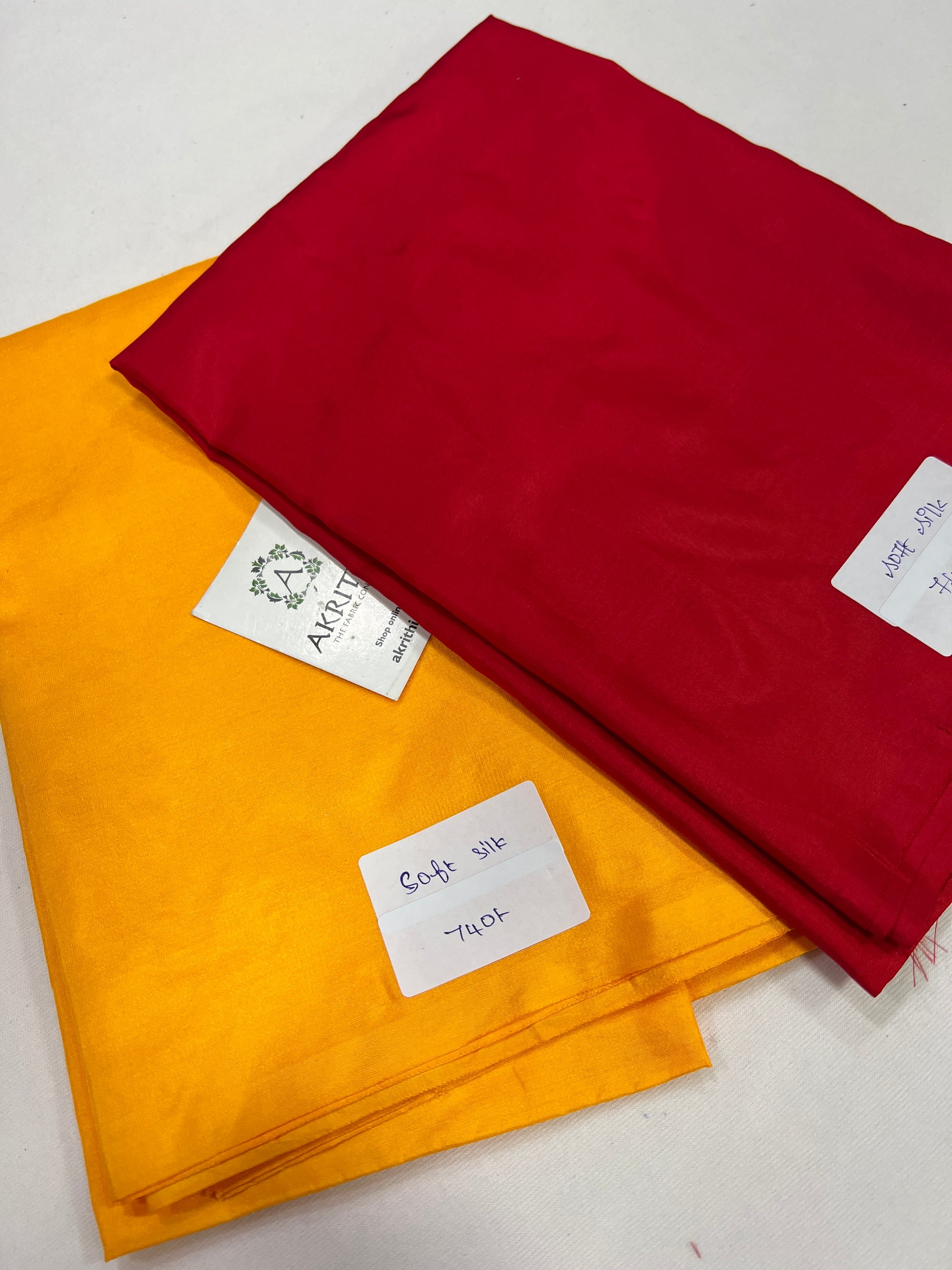 Pure silk kurta (pack of two)