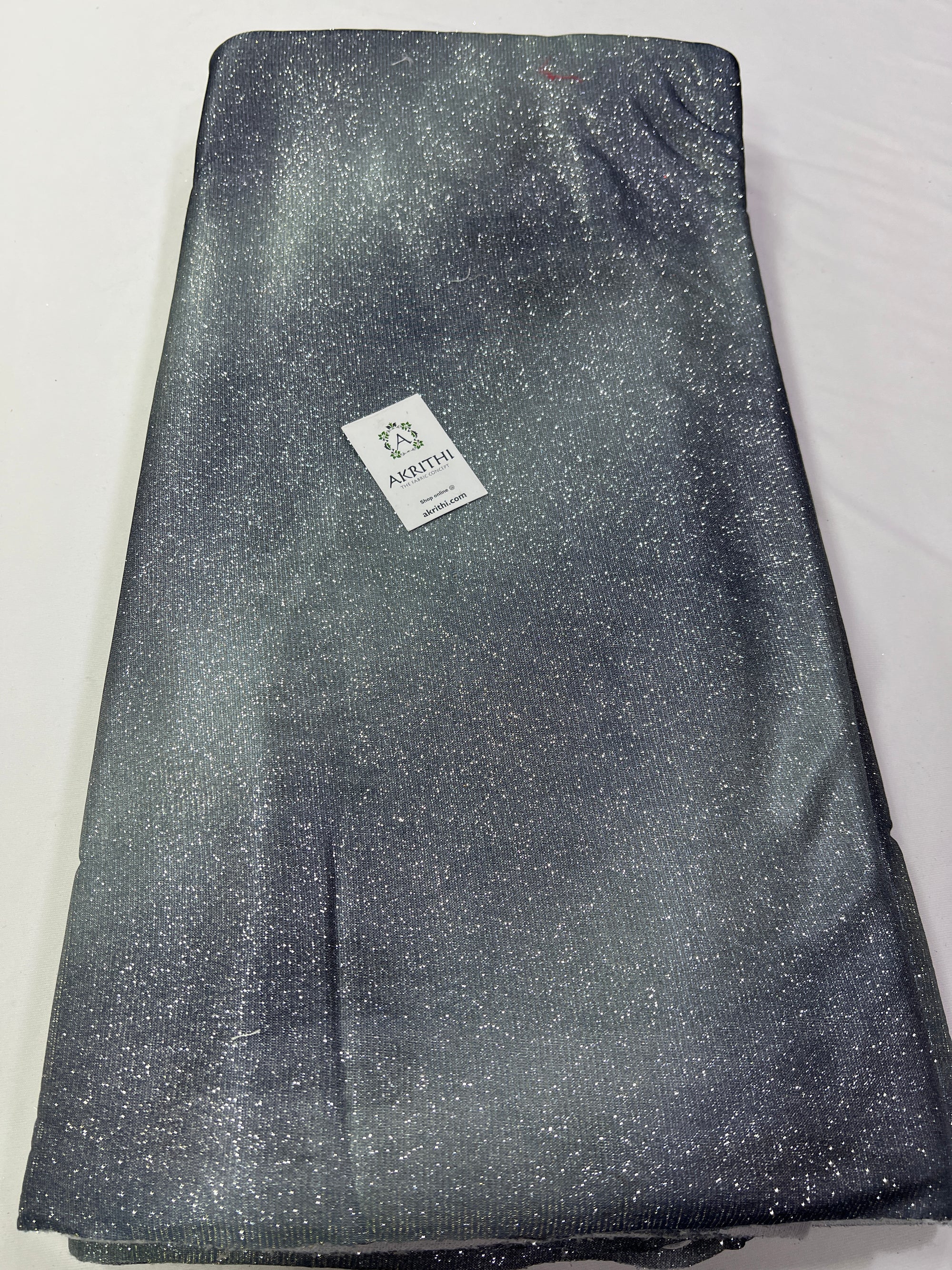 Cross Shaded imported Lycra fabric with glitter