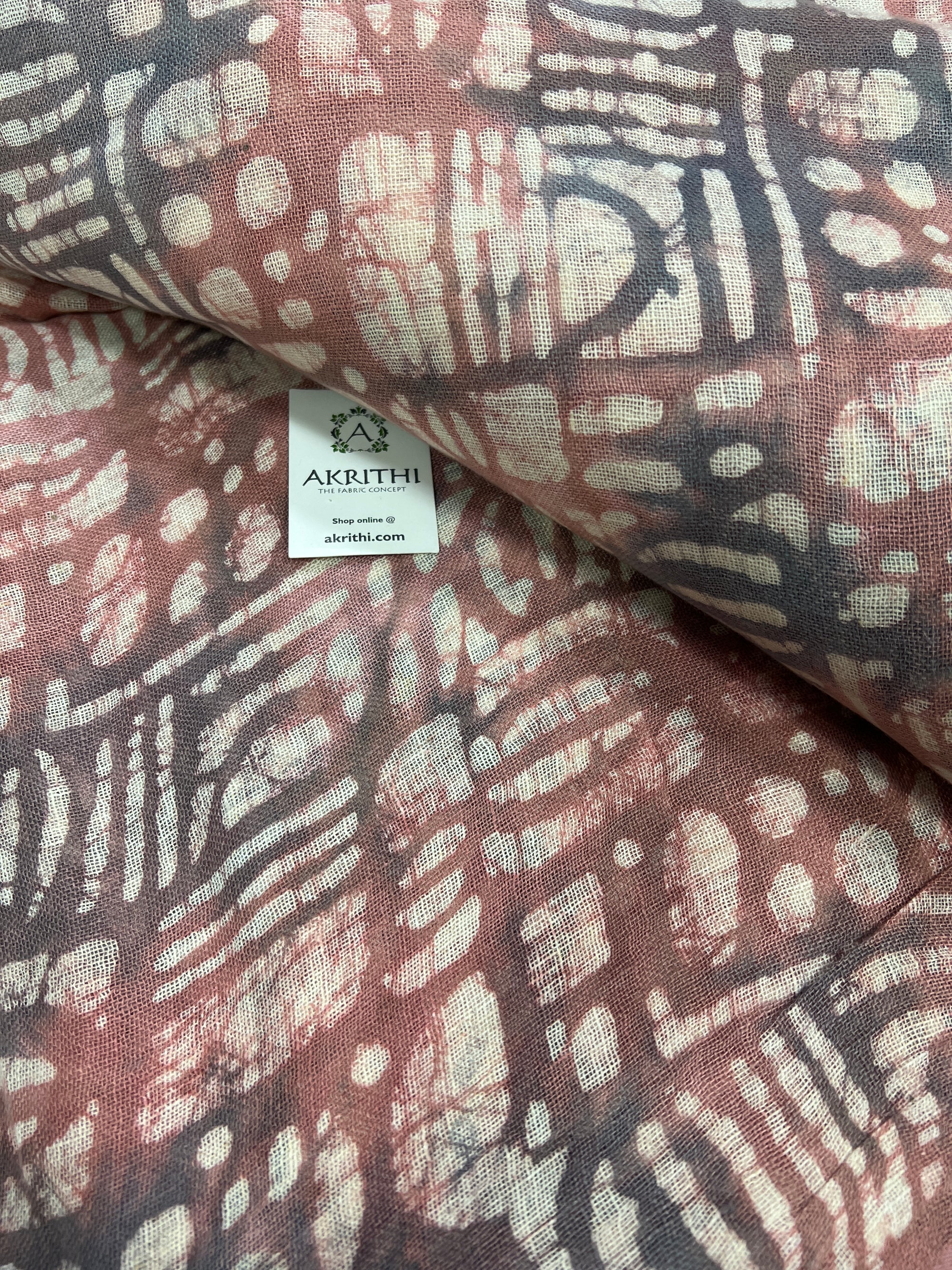 Batik Linen fabric