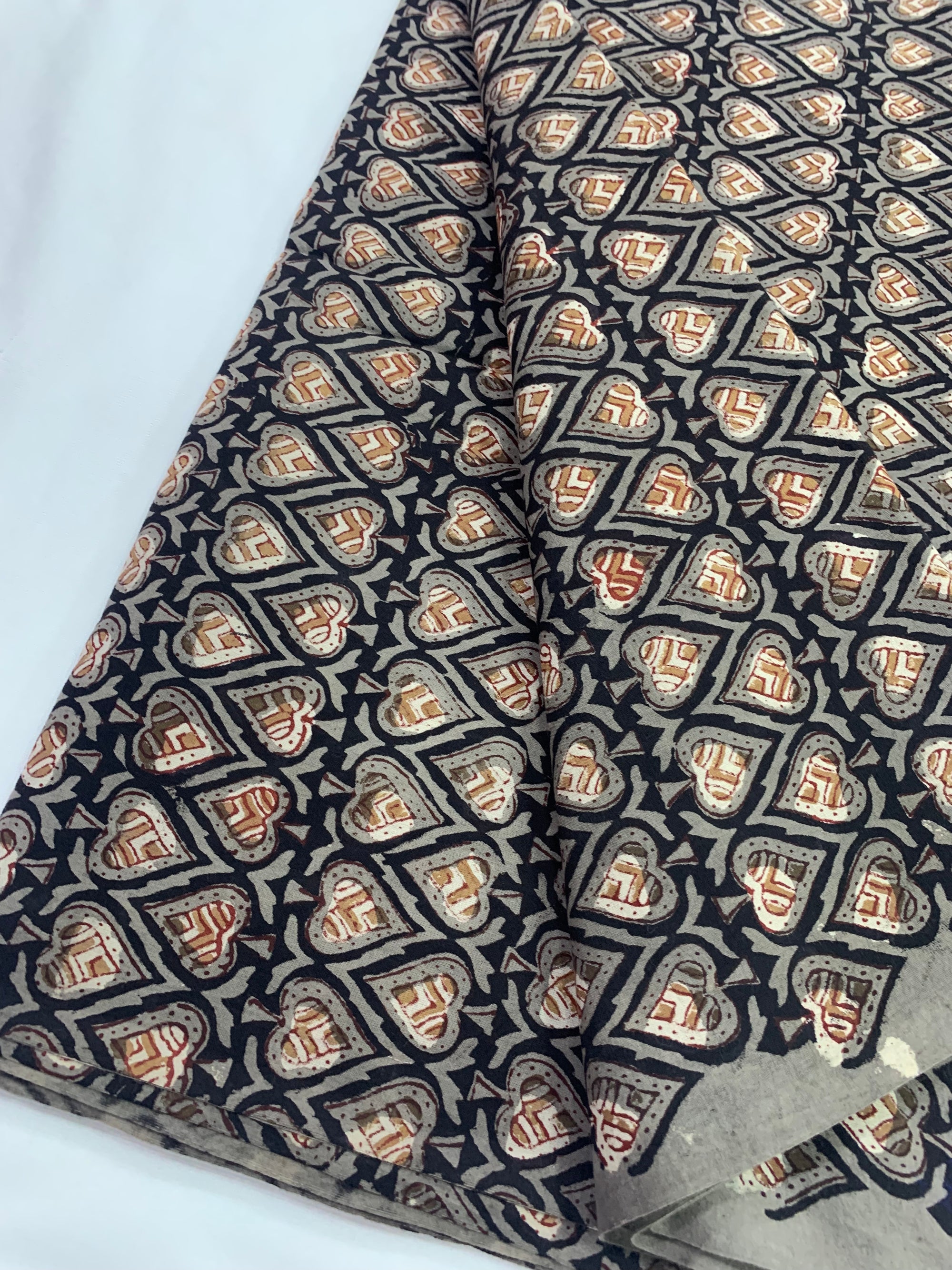 Bagru jahota hand block pure cotton fabric