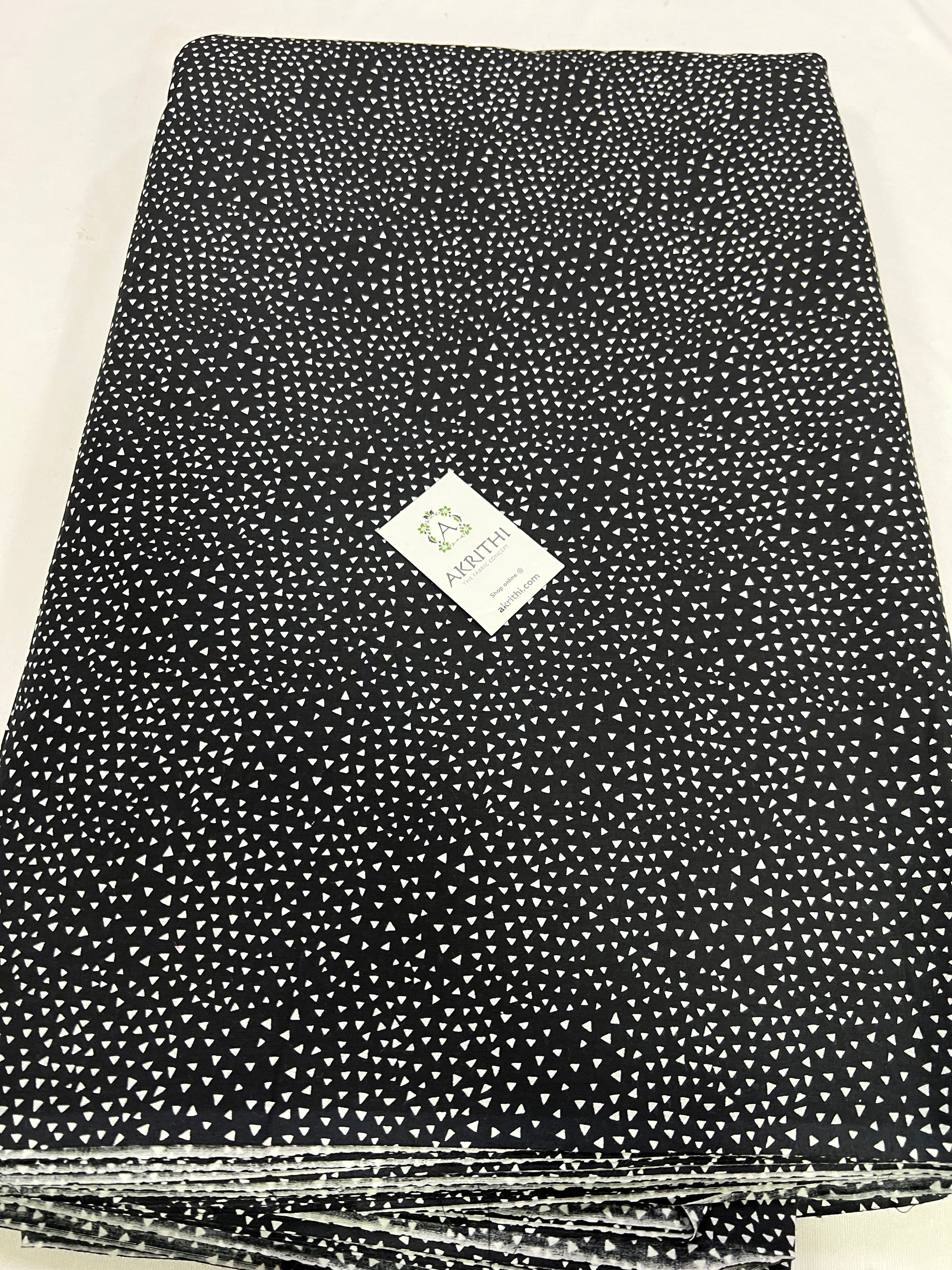 Printed pure cotton fabric