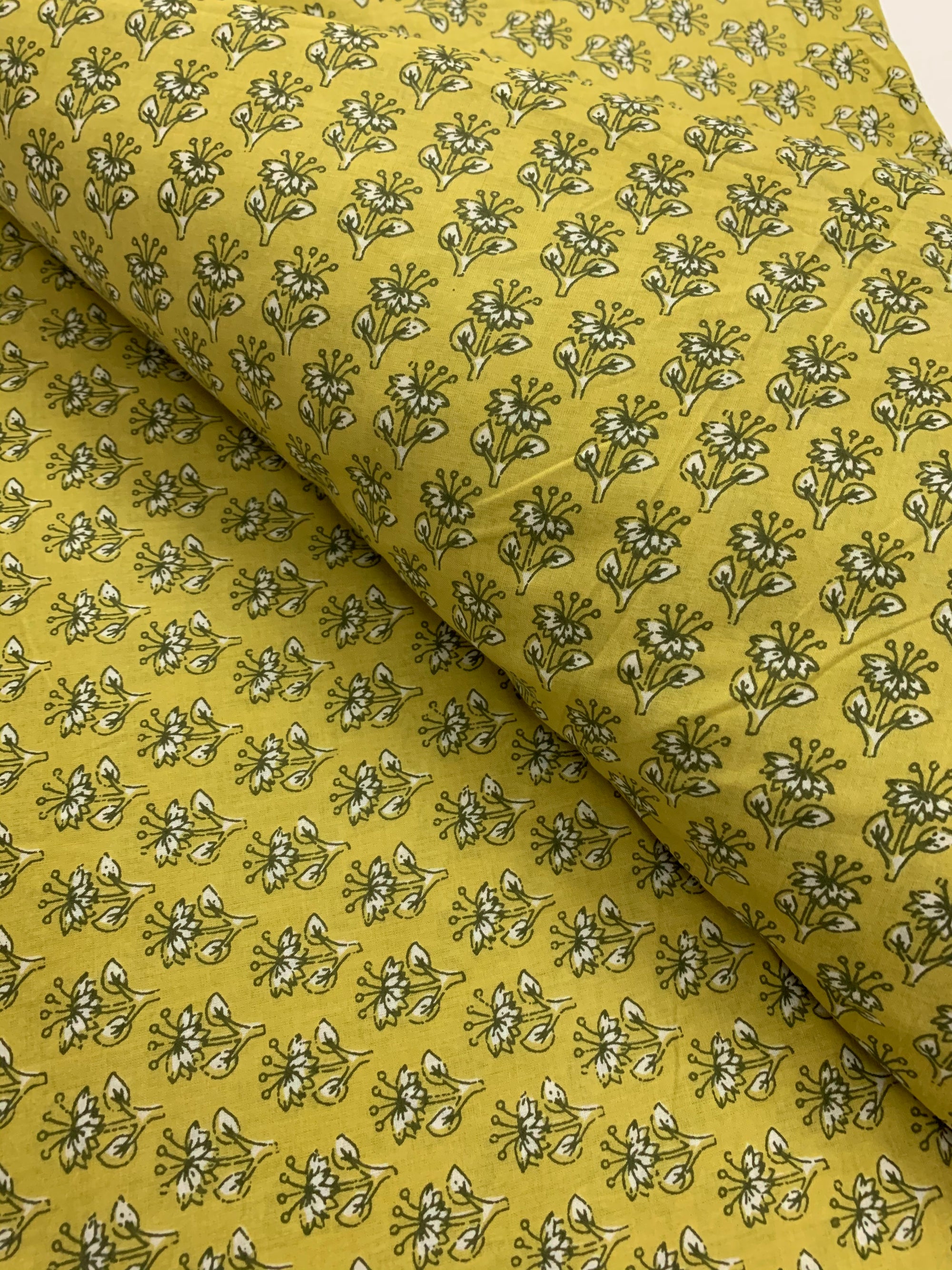 Printed cotton fabric