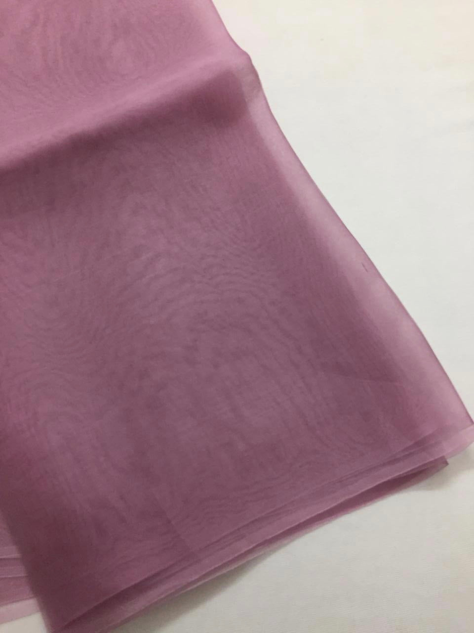 PURE SILK ORGANZA FABRIC