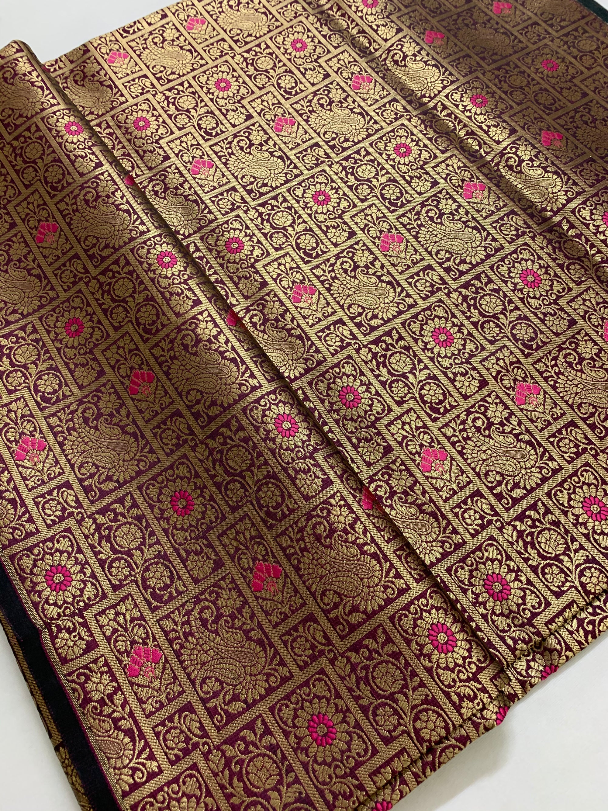 Banarasi brocade fabric