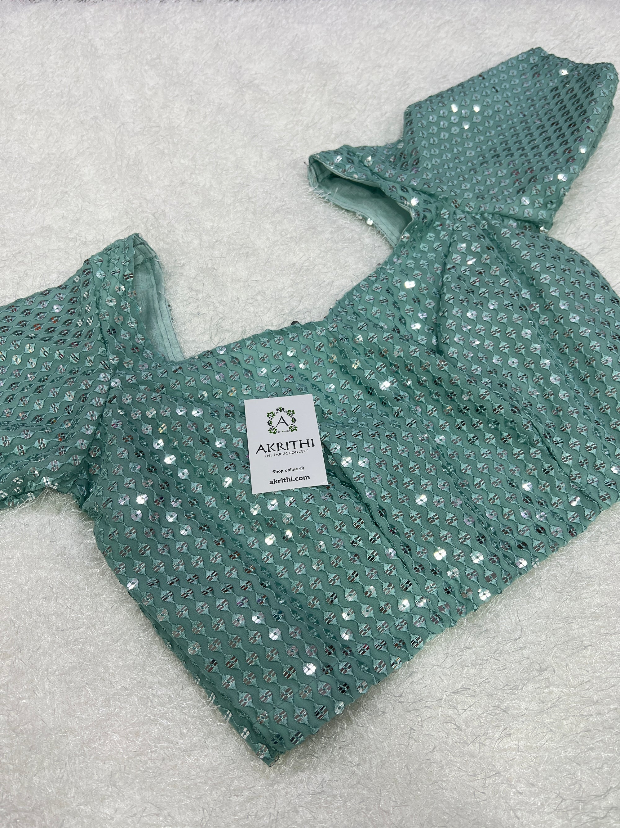 Embroidered Georgette blouse