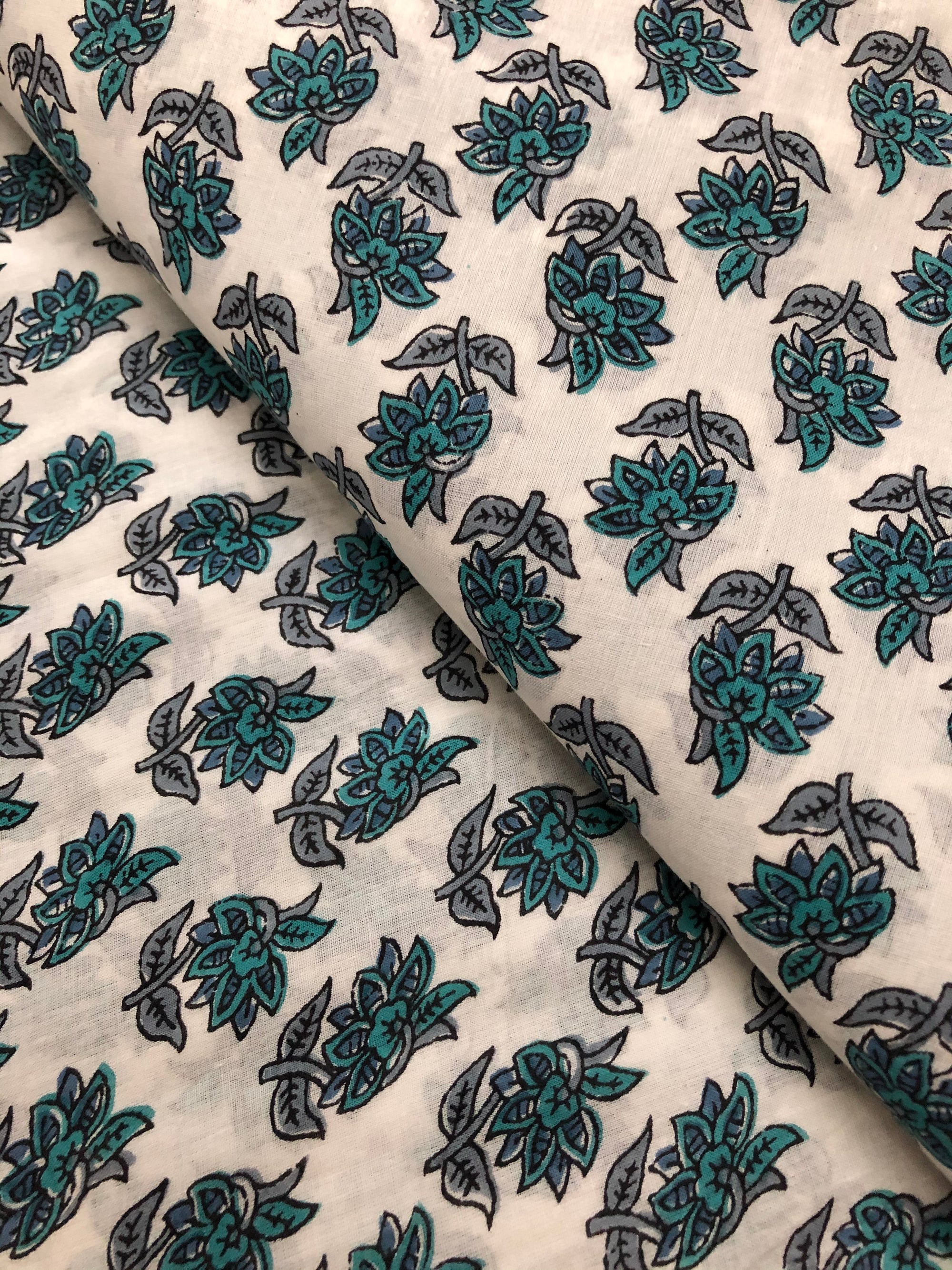 Printed cotton fabric