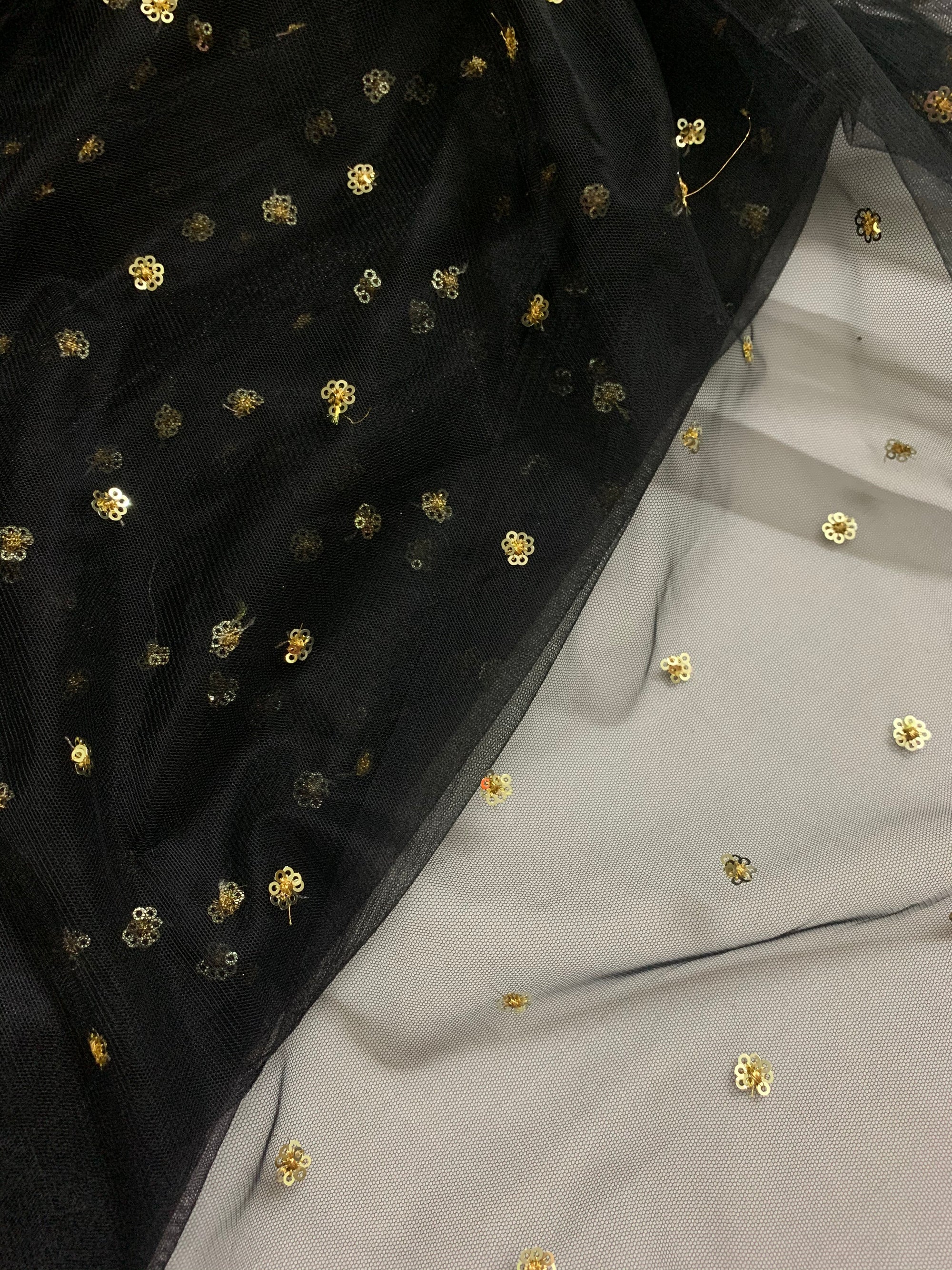 Butti net fabric