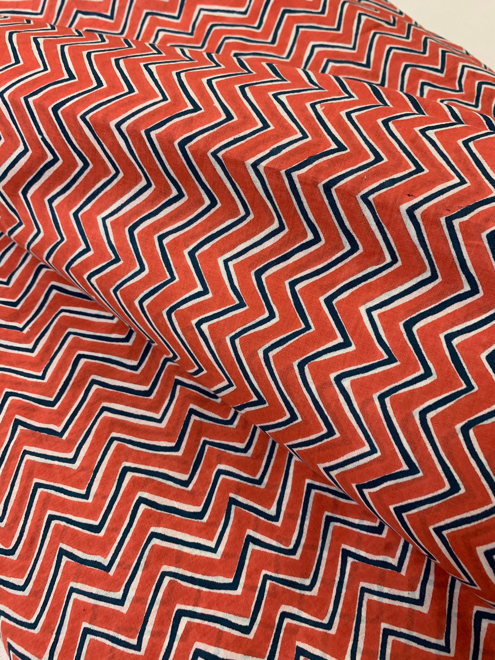 Printed pure cotton fabric