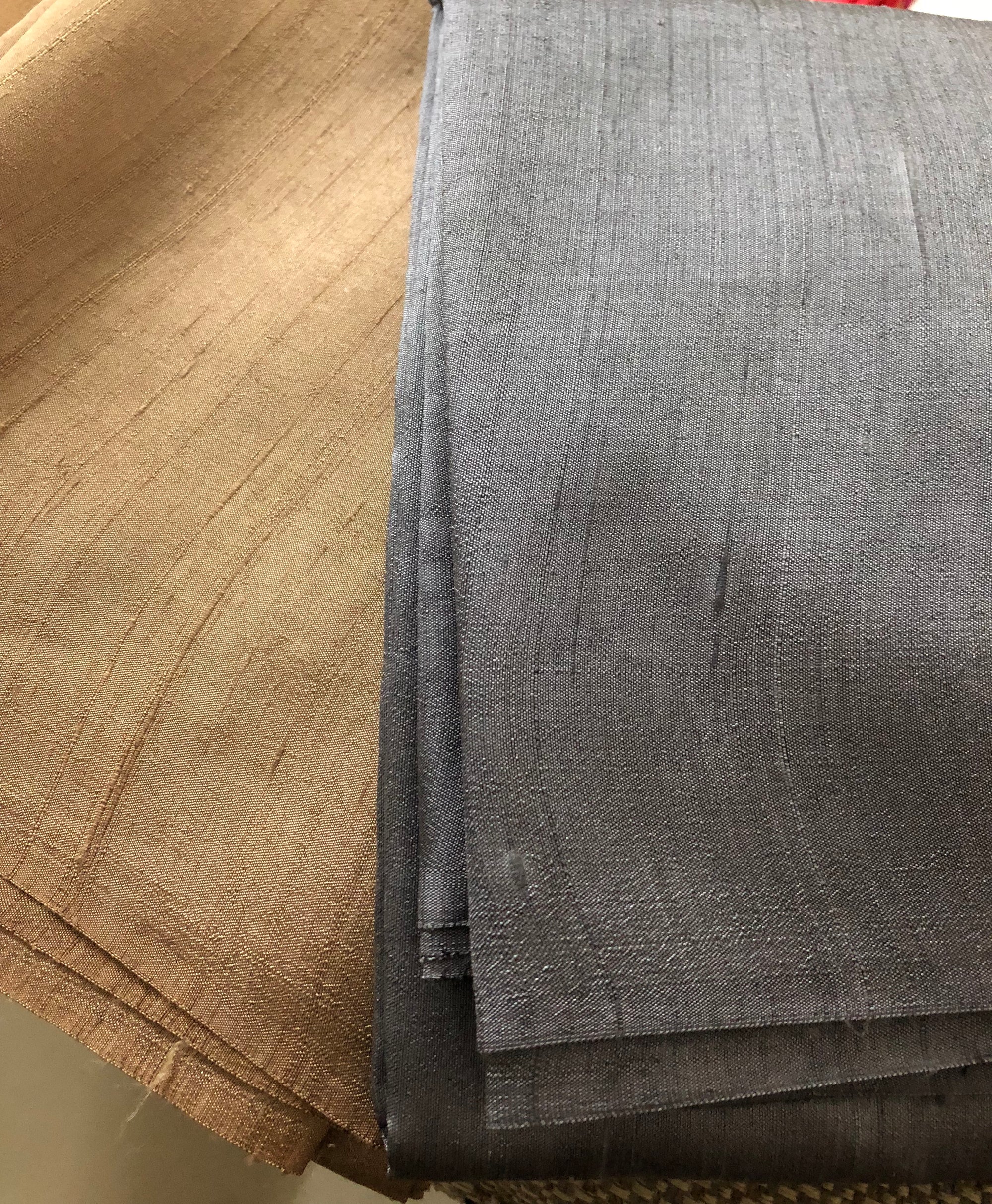 Dupion pure raw silk kurta set