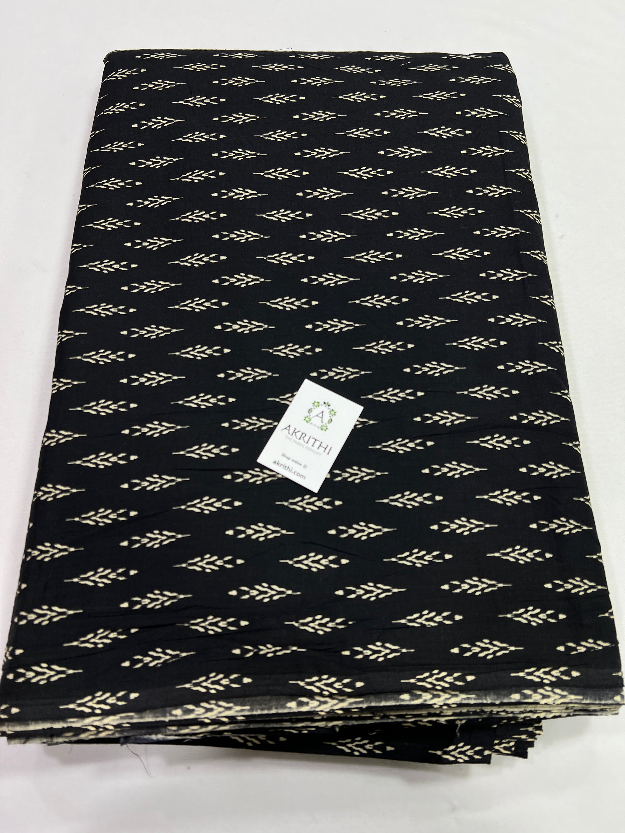Printed pure cotton