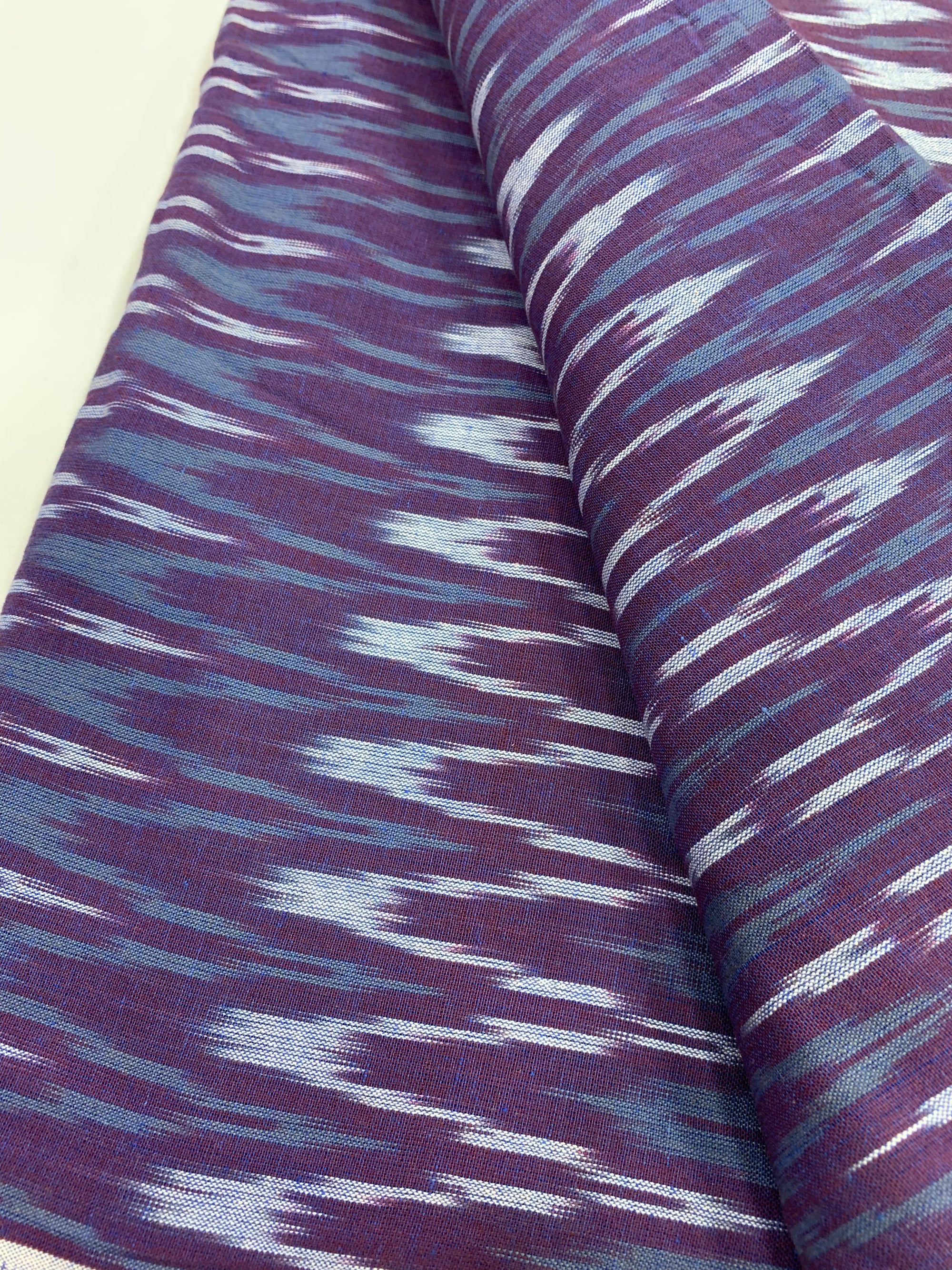 Handloom Ikat pure cotton fabric