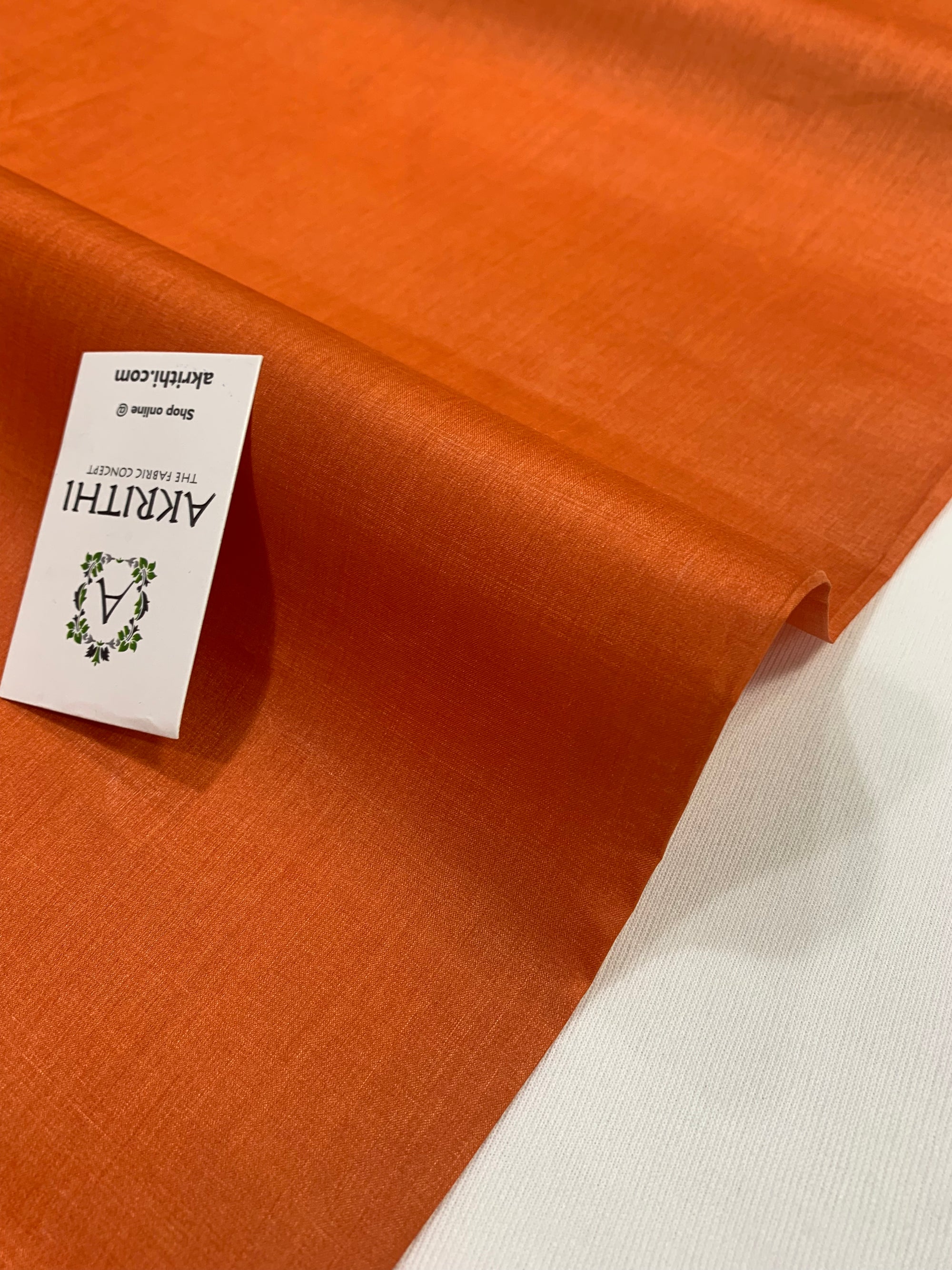 Pure Tussar silk fabric