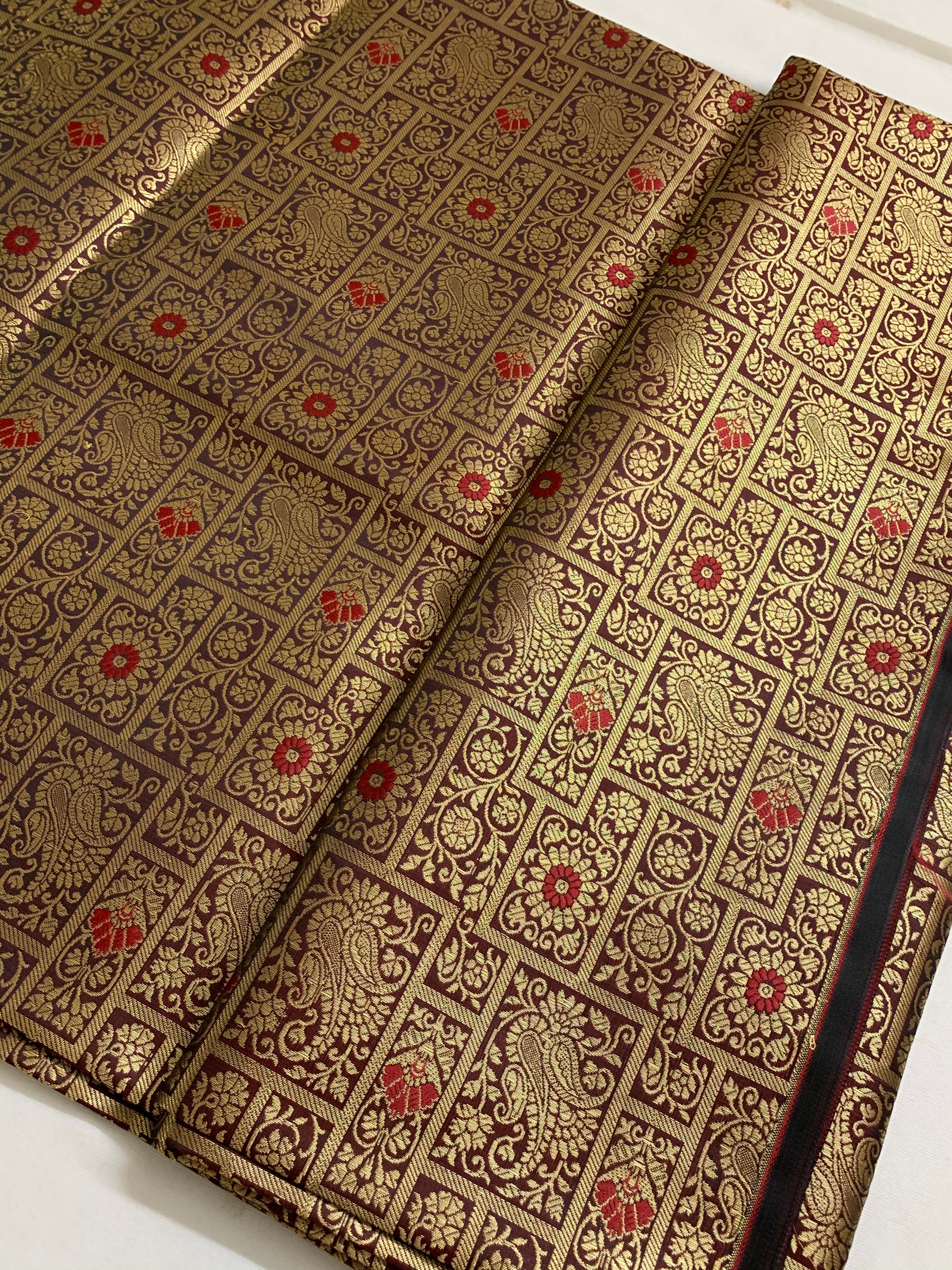 Banarasi brocade fabric