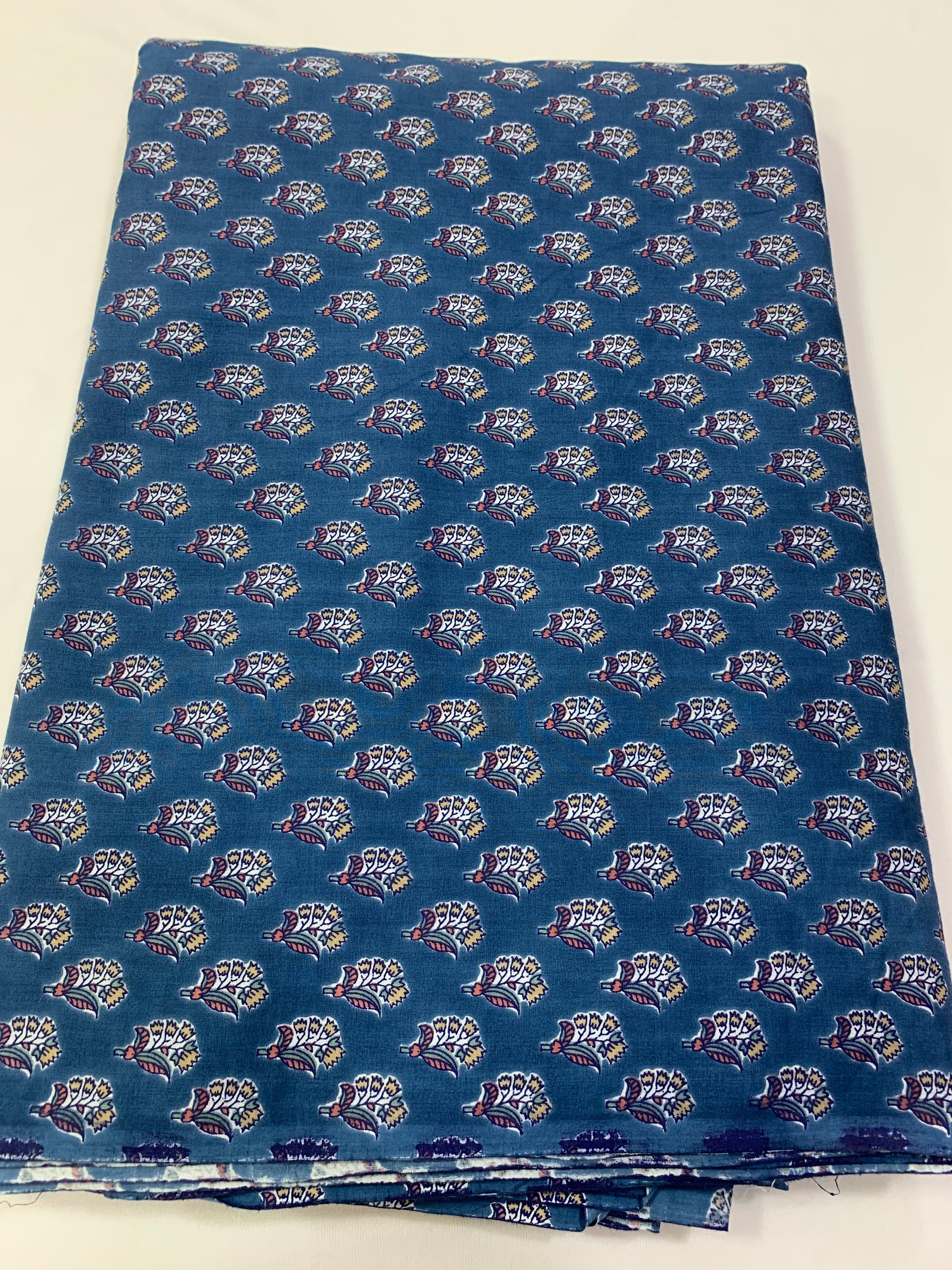 Printed pure cotton fabric