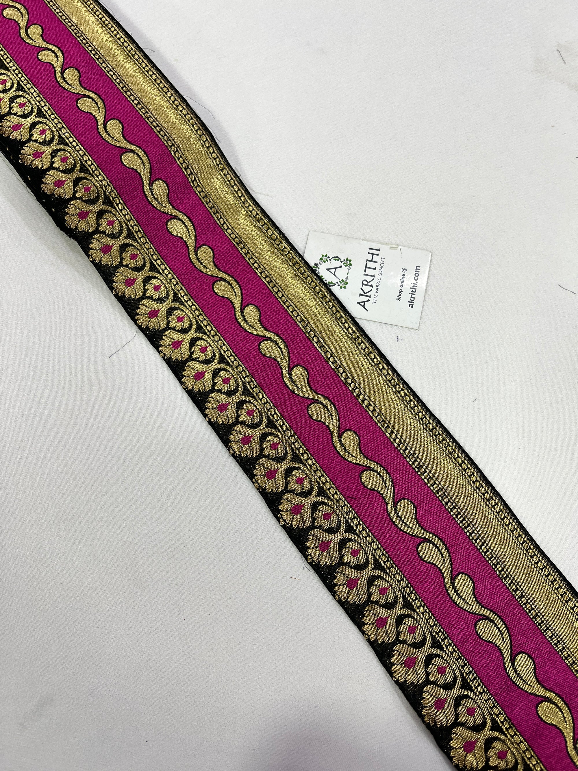 Handloom Banarasi lace 10 metres roll