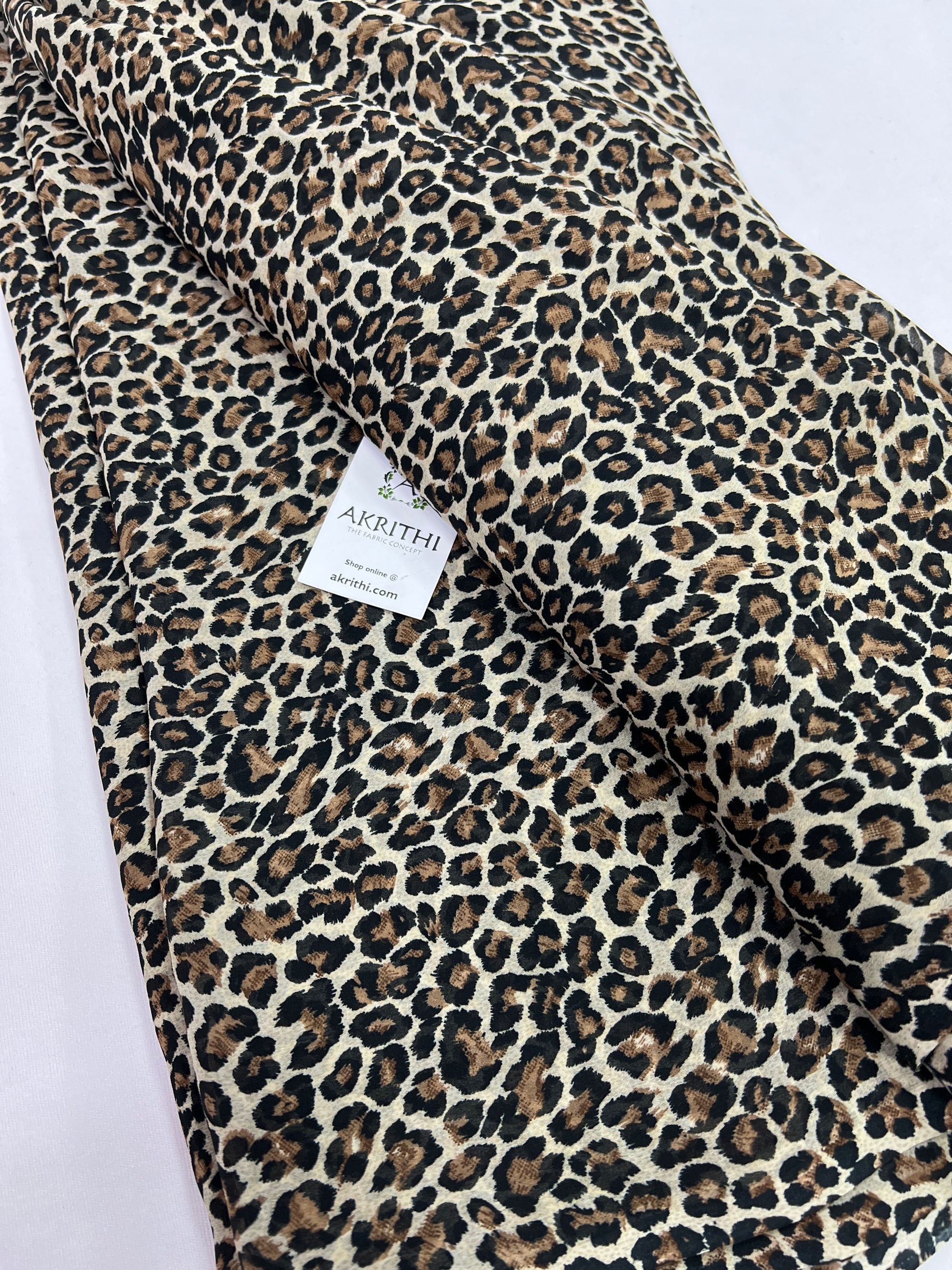 Floral printed georgette fabric