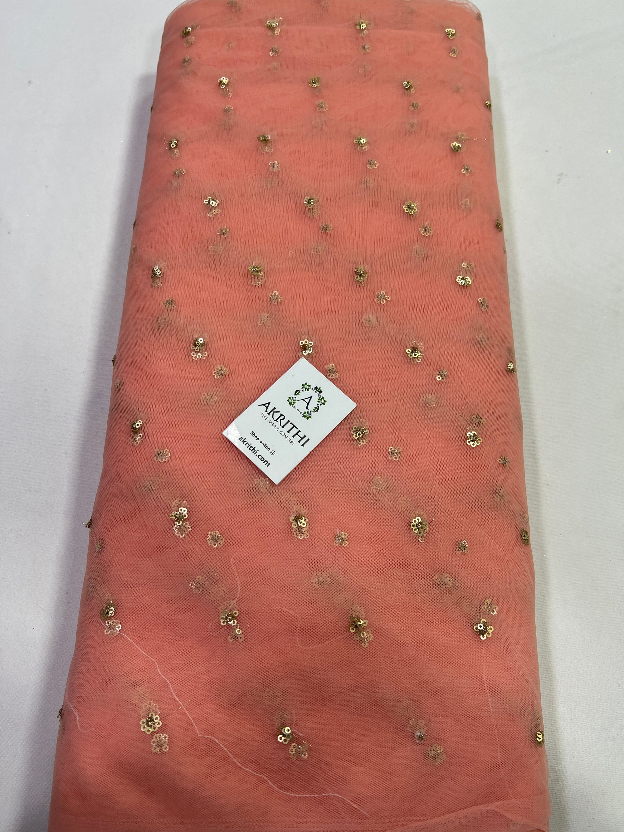 Butti net fabric