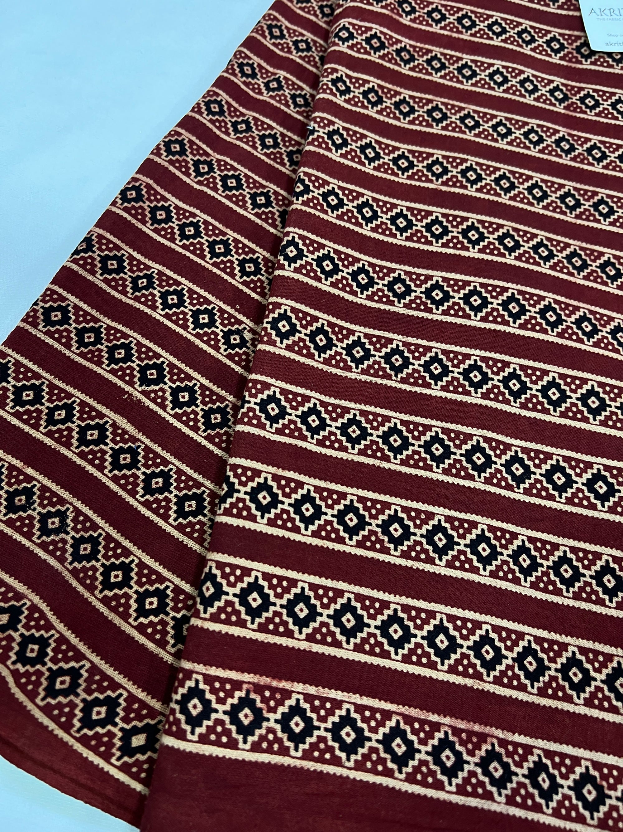 Printed pure cotton fabric