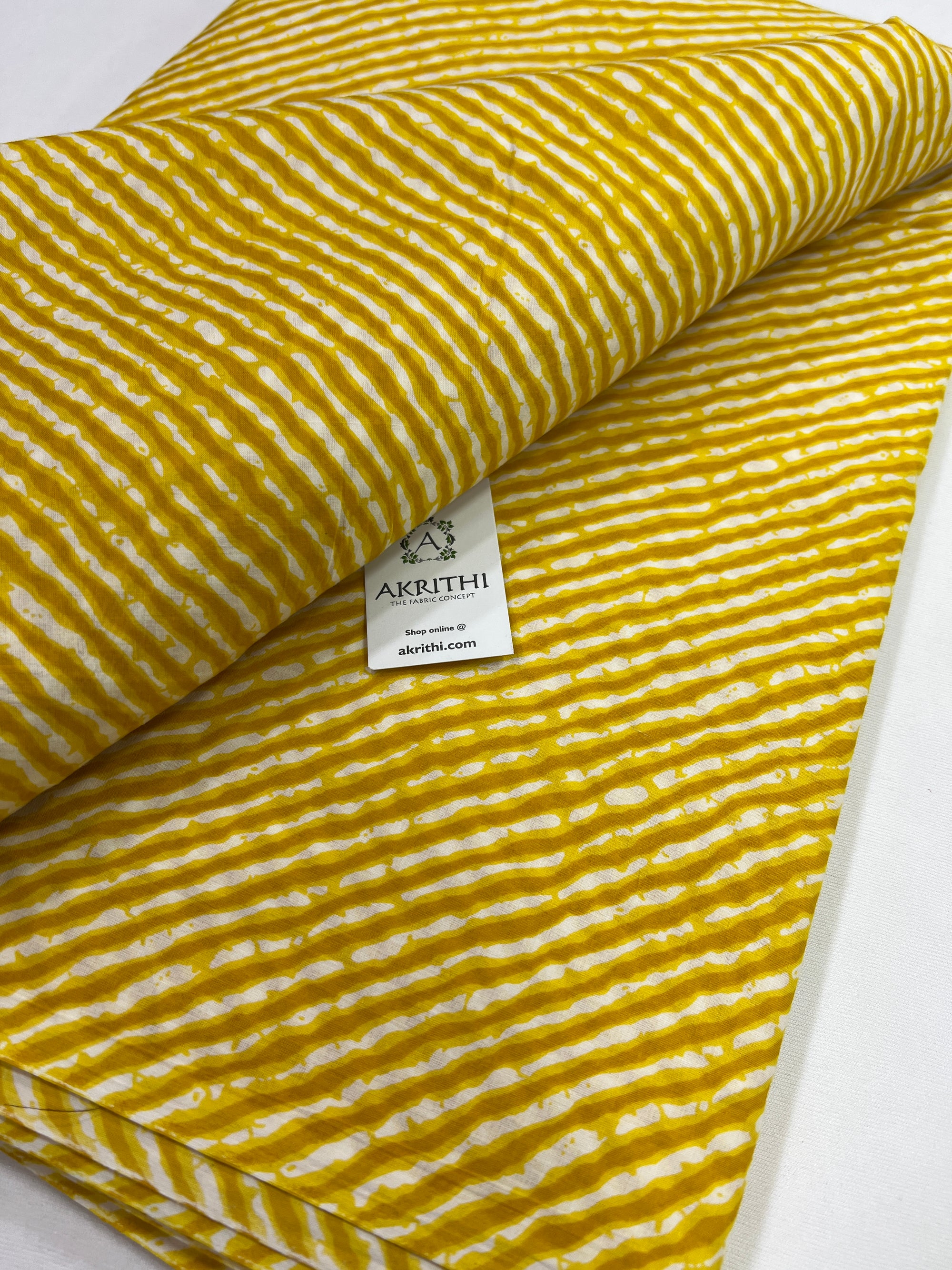 Printed pure cotton fabric