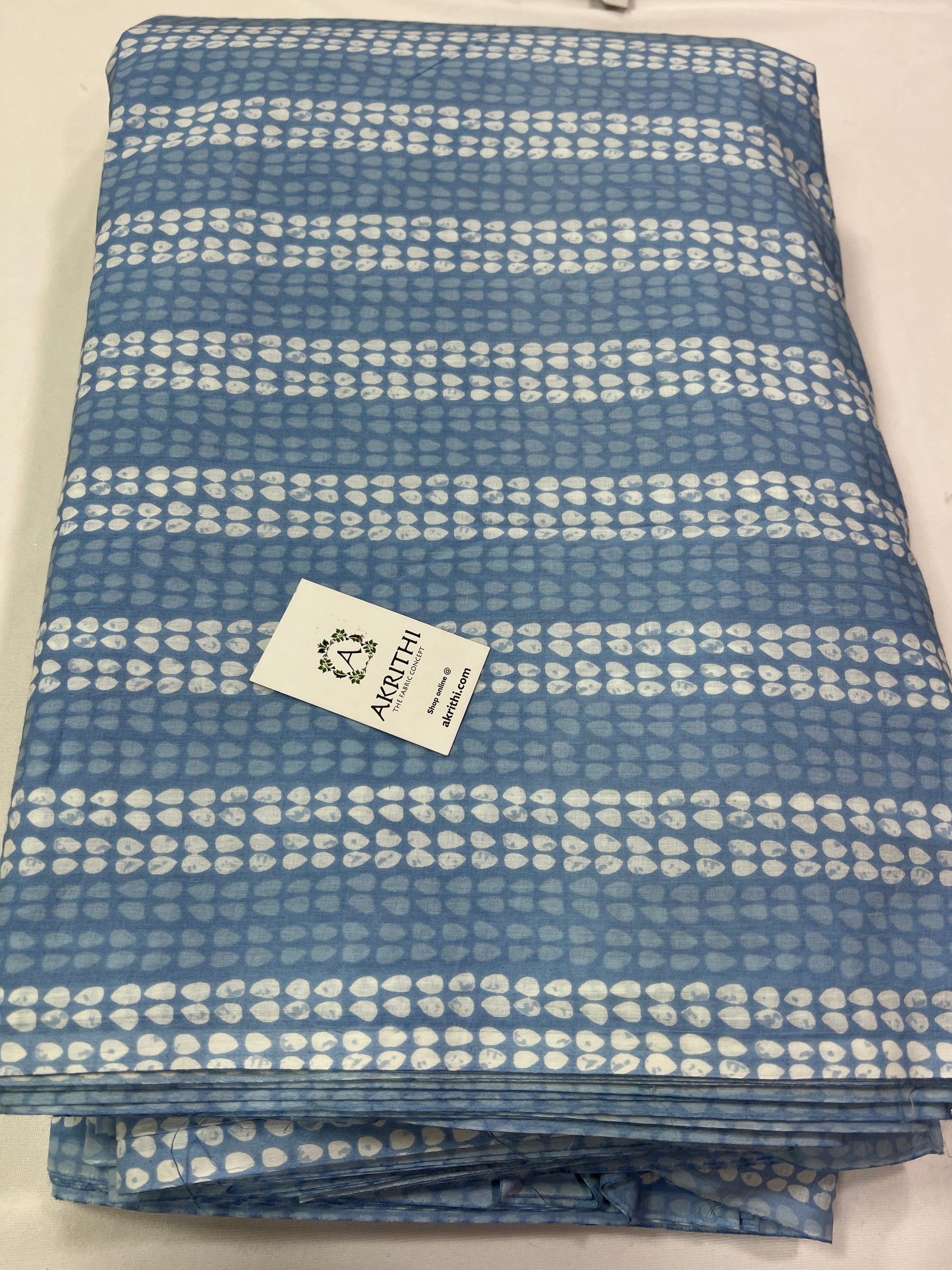 Printed pure cotton fabric